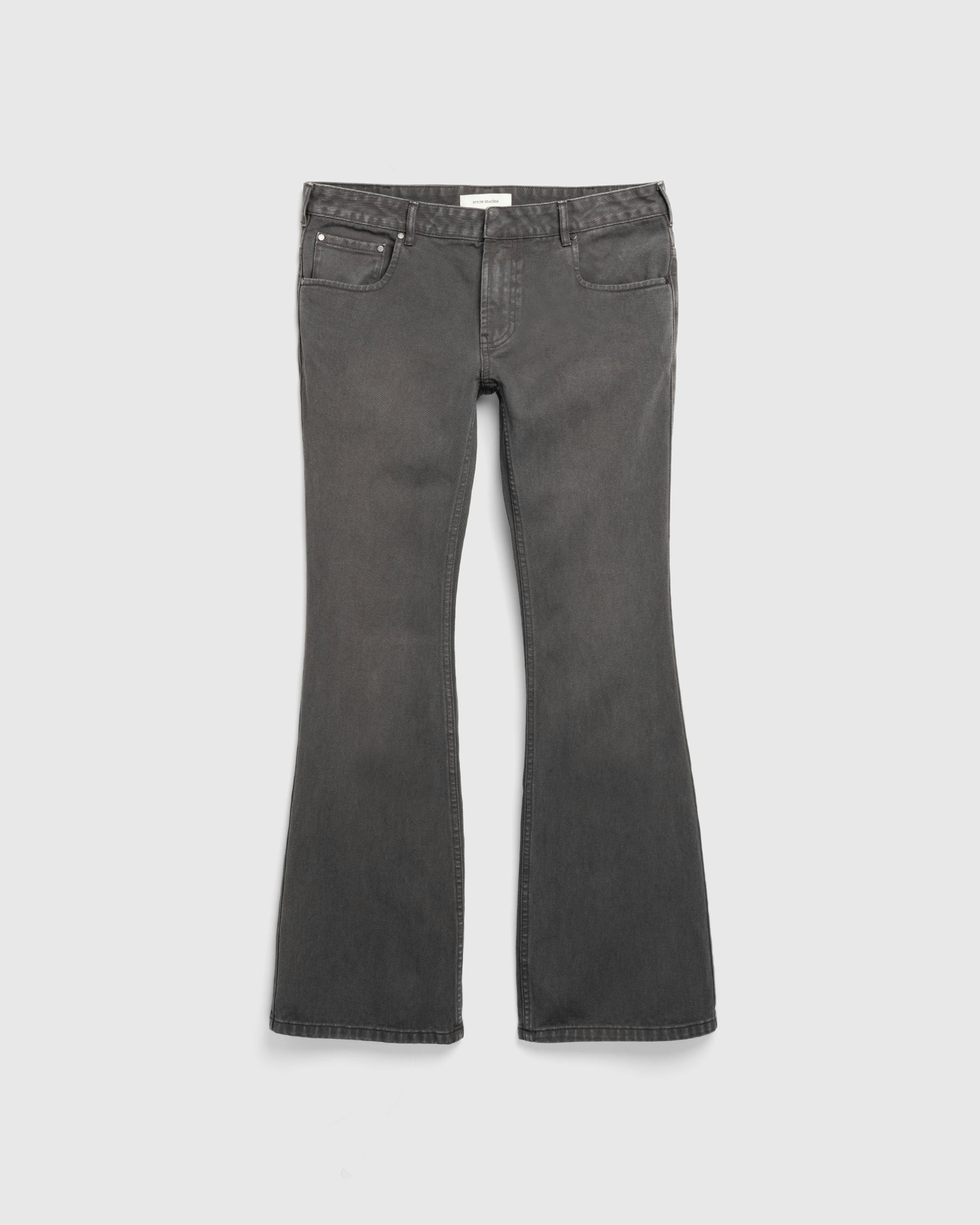 Entire Studios – Slim Flared Jeans - Denim - Grey - Image 1