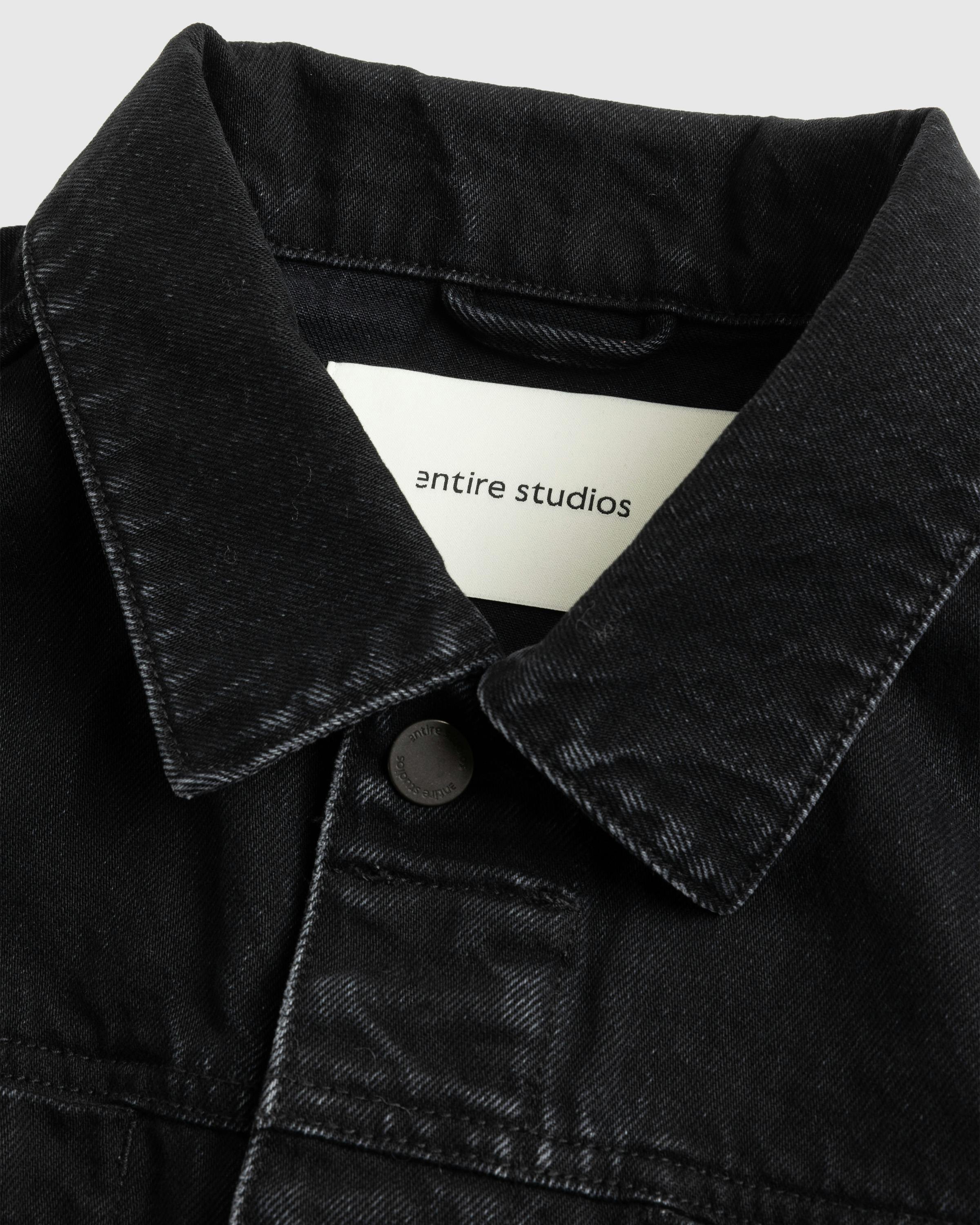 Entire Studios – Gem Denim Jacket - Denim Jackets - Black - Image 3