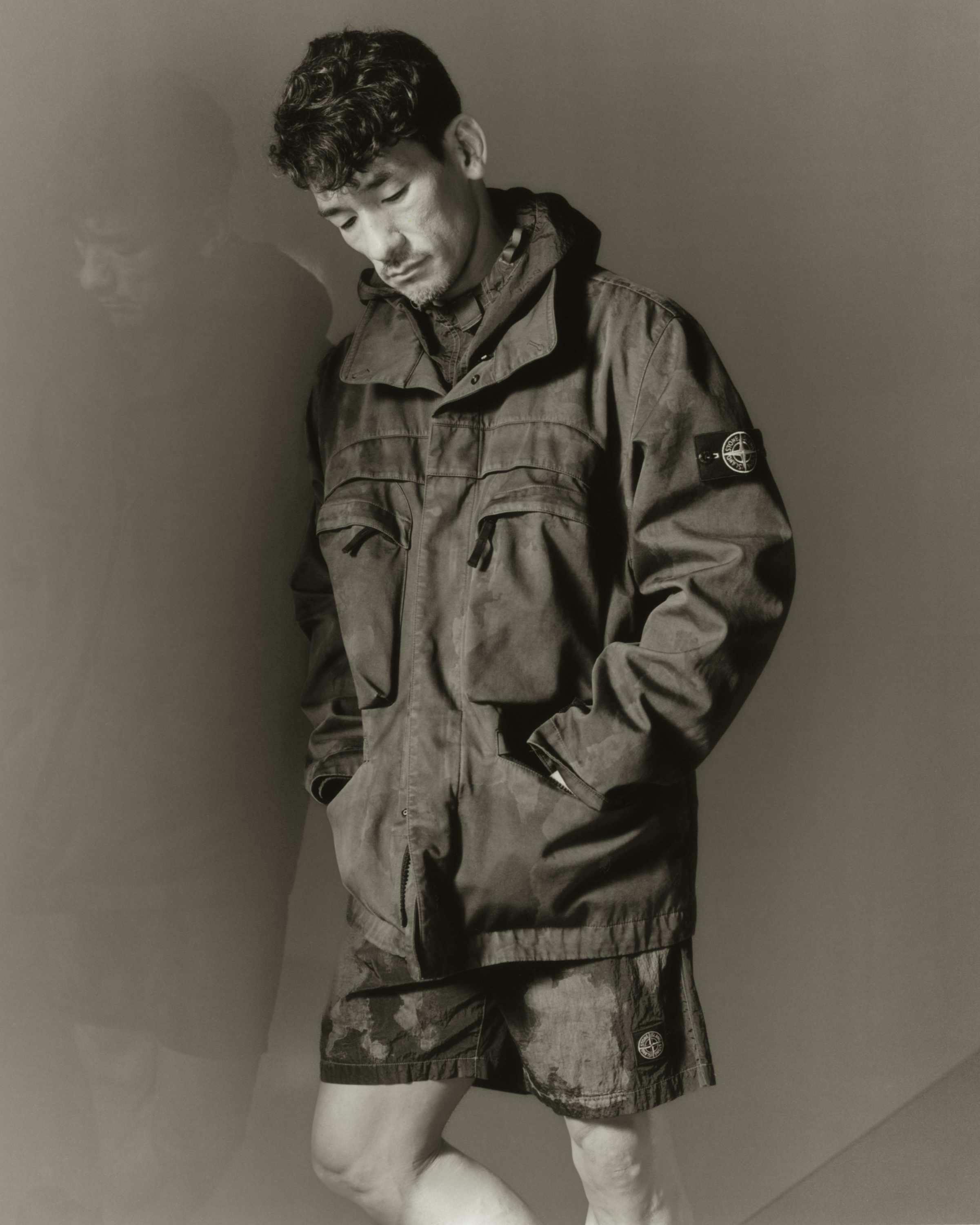 stone island ss25 collection lookbook starring spike lee, giggs, hidetoshi nakata, john glacier