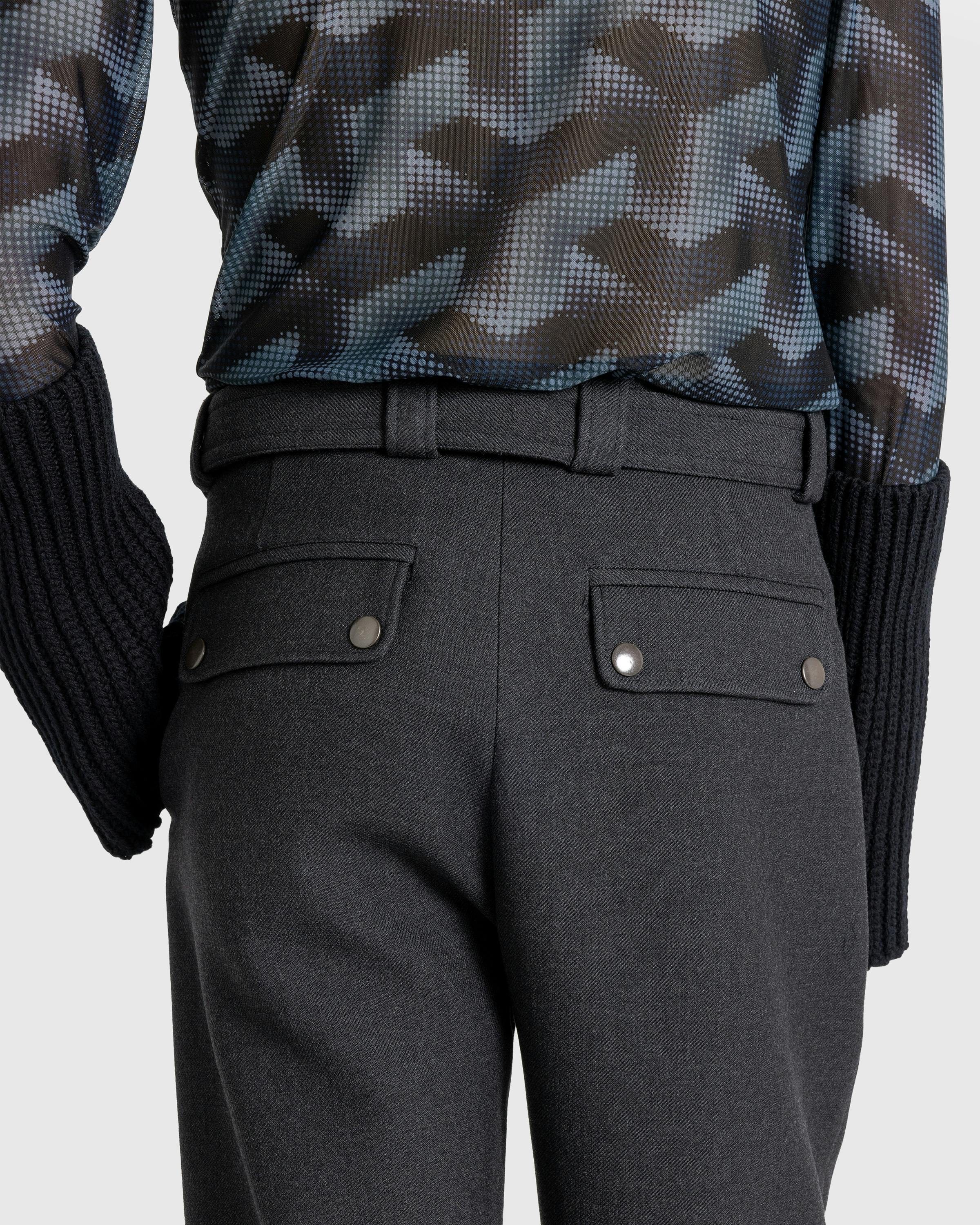 Dries van Noten – Paulson Pants Anthracite - Trousers - Grey - Image 5