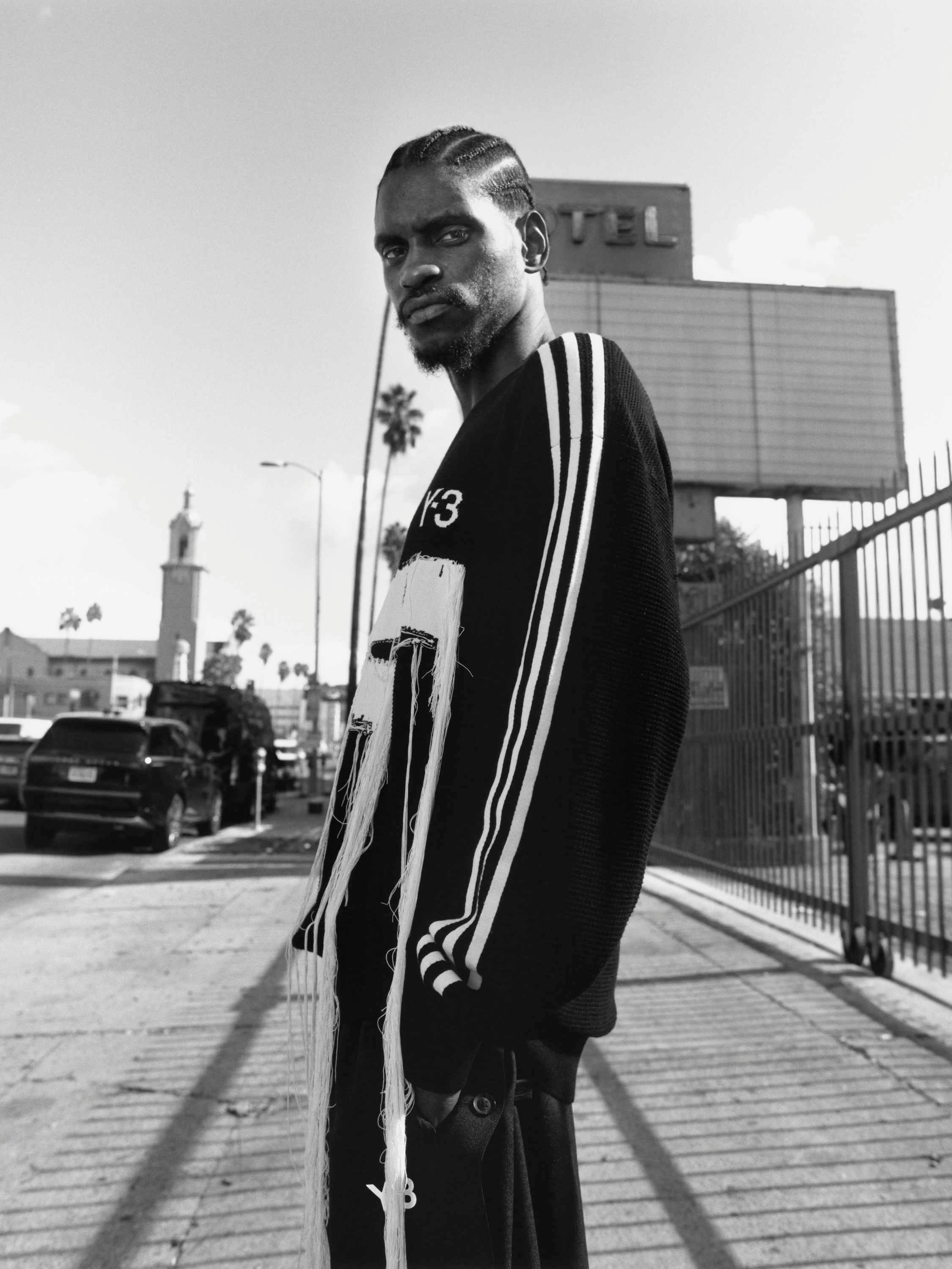 Y-3 adidas Yohji Yamamoto Spring Summer 2025 Campaign News Luxury Fashion Noah Lyles Sportswear