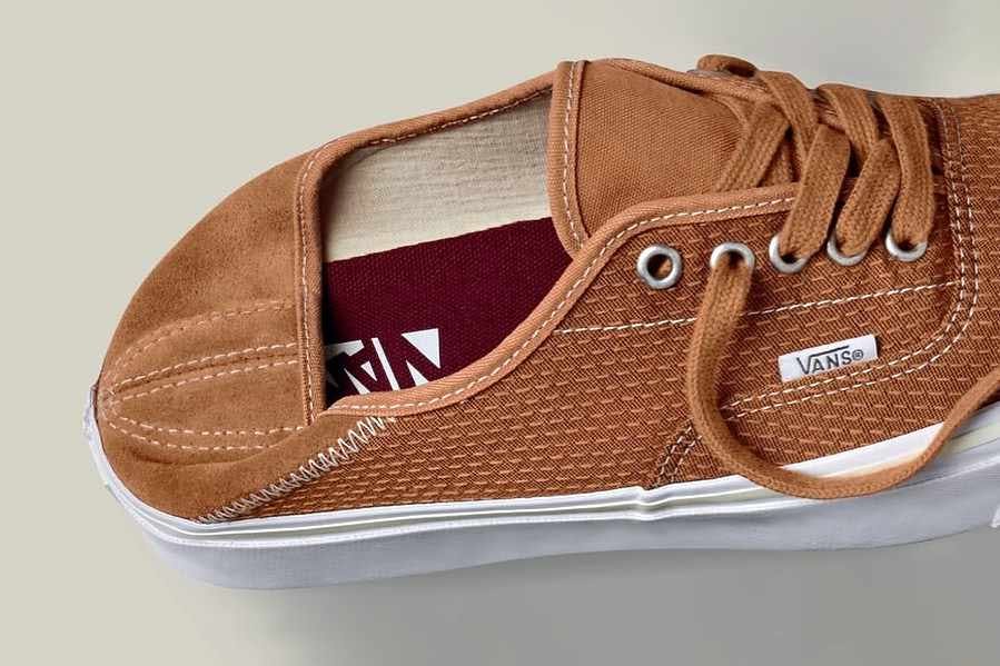 vans authentic sneaker with a crushable heel