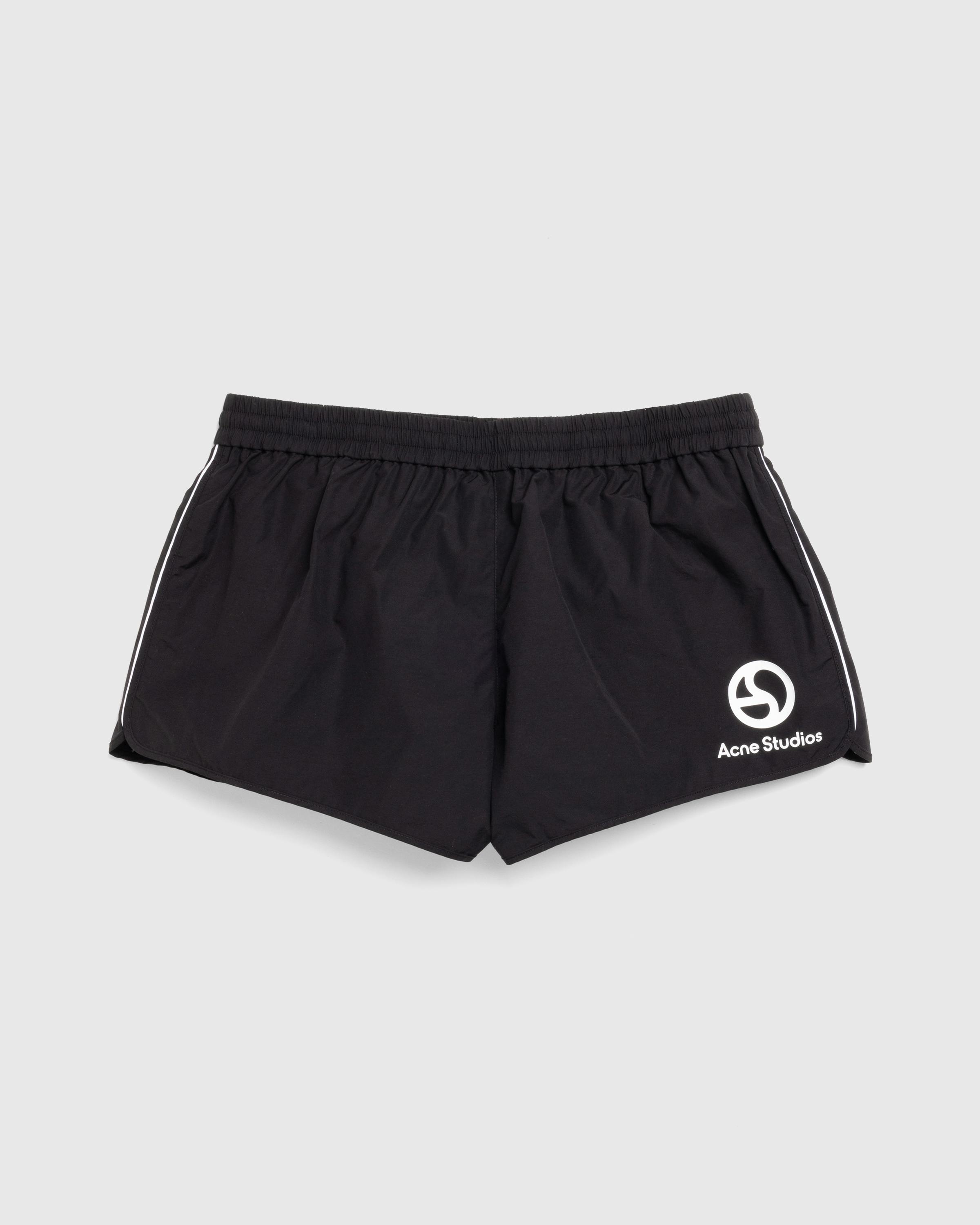 Acne Studios – Cotton Blend Shorts - Short Cuts - Black - Image 1