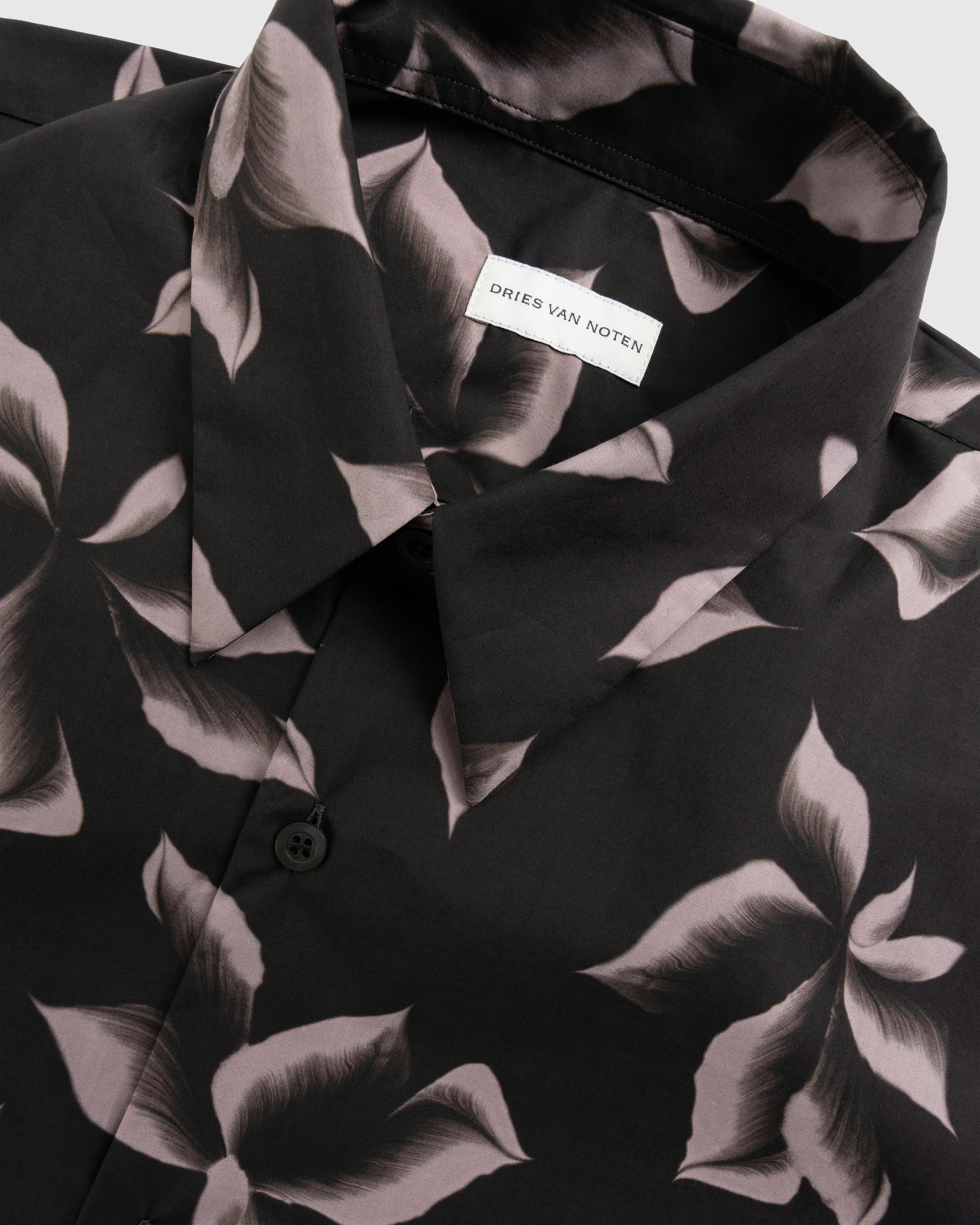 Dries van Noten – Clasen Shirt - Longsleeve Shirts - Purple - Image 3