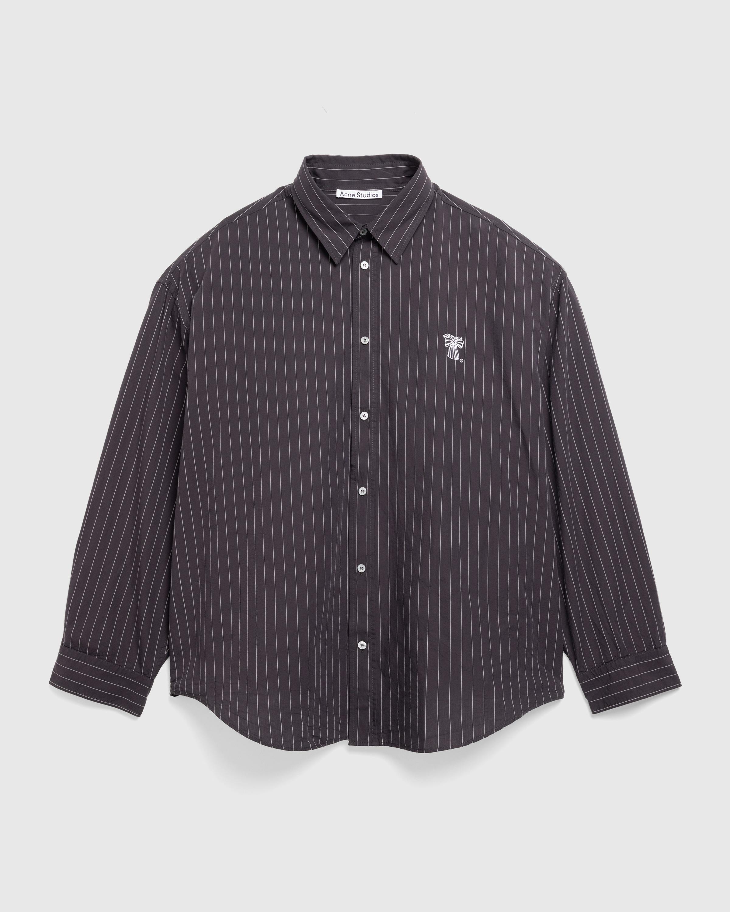 Acne Studios – Button-Up Shirt - Longsleeve Shirts - Black - Image 1