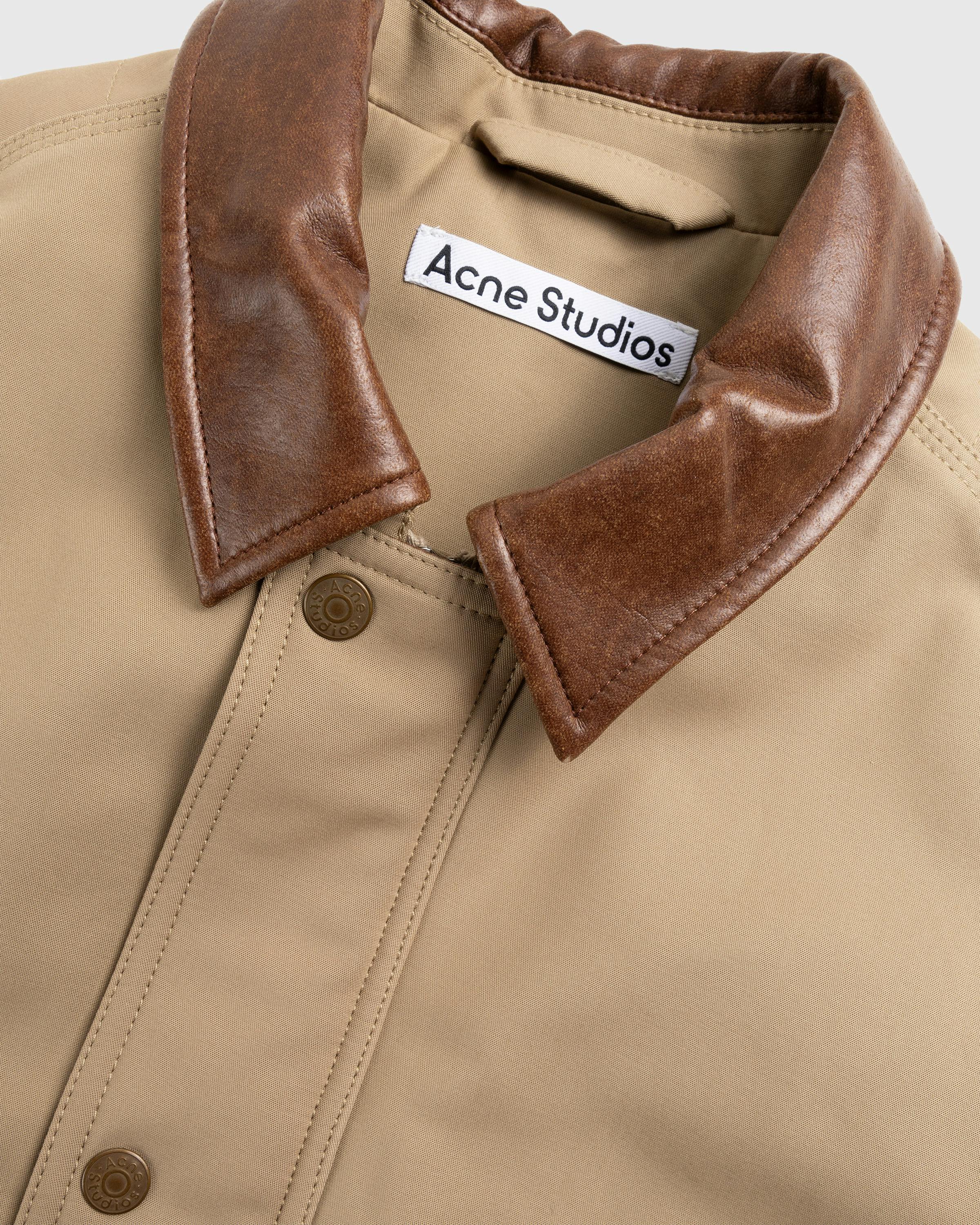 Acne Studios – Twill Jacket - Jackets - Green - Image 2