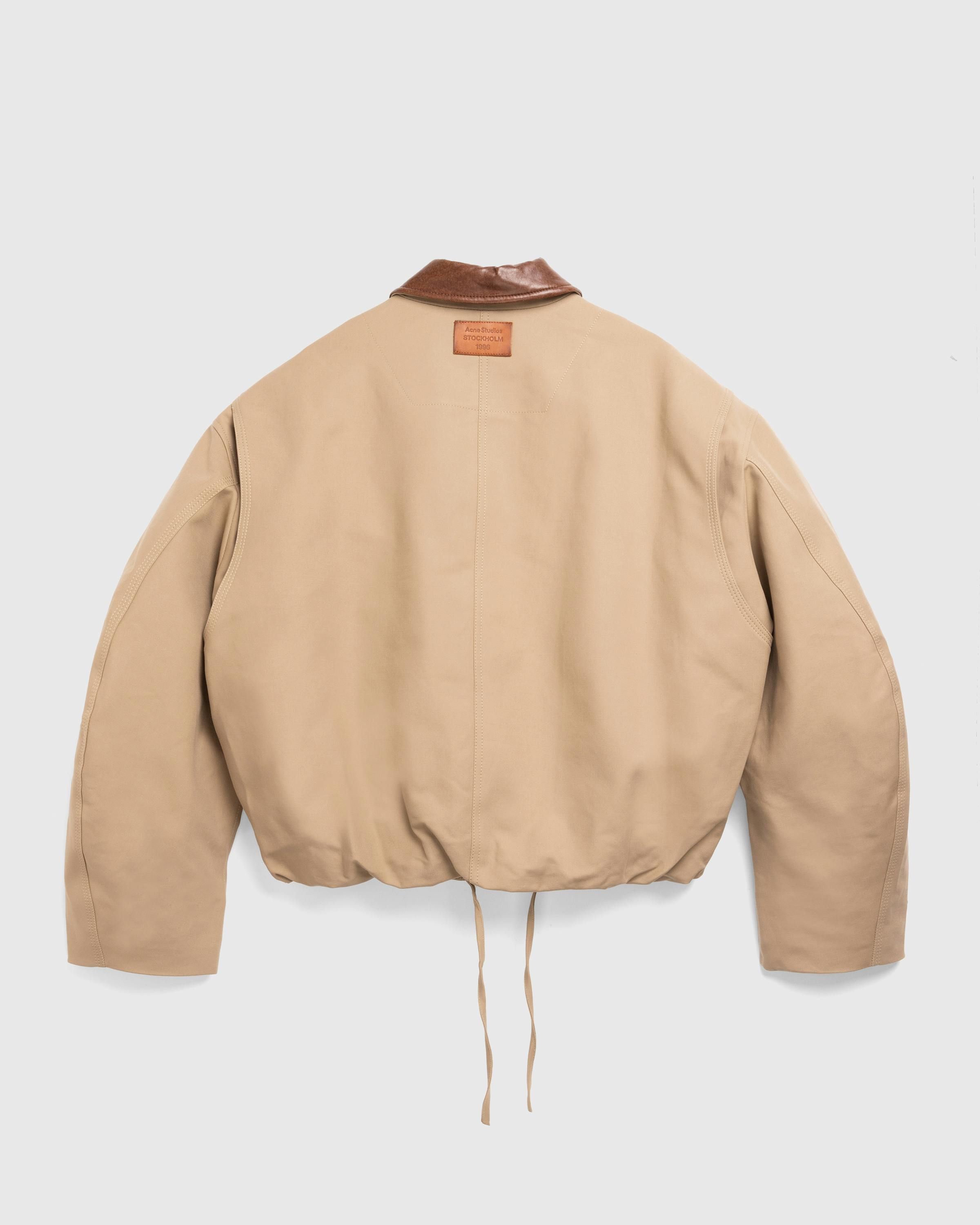 Acne Studios – Twill Jacket - Jackets - Green - Image 3