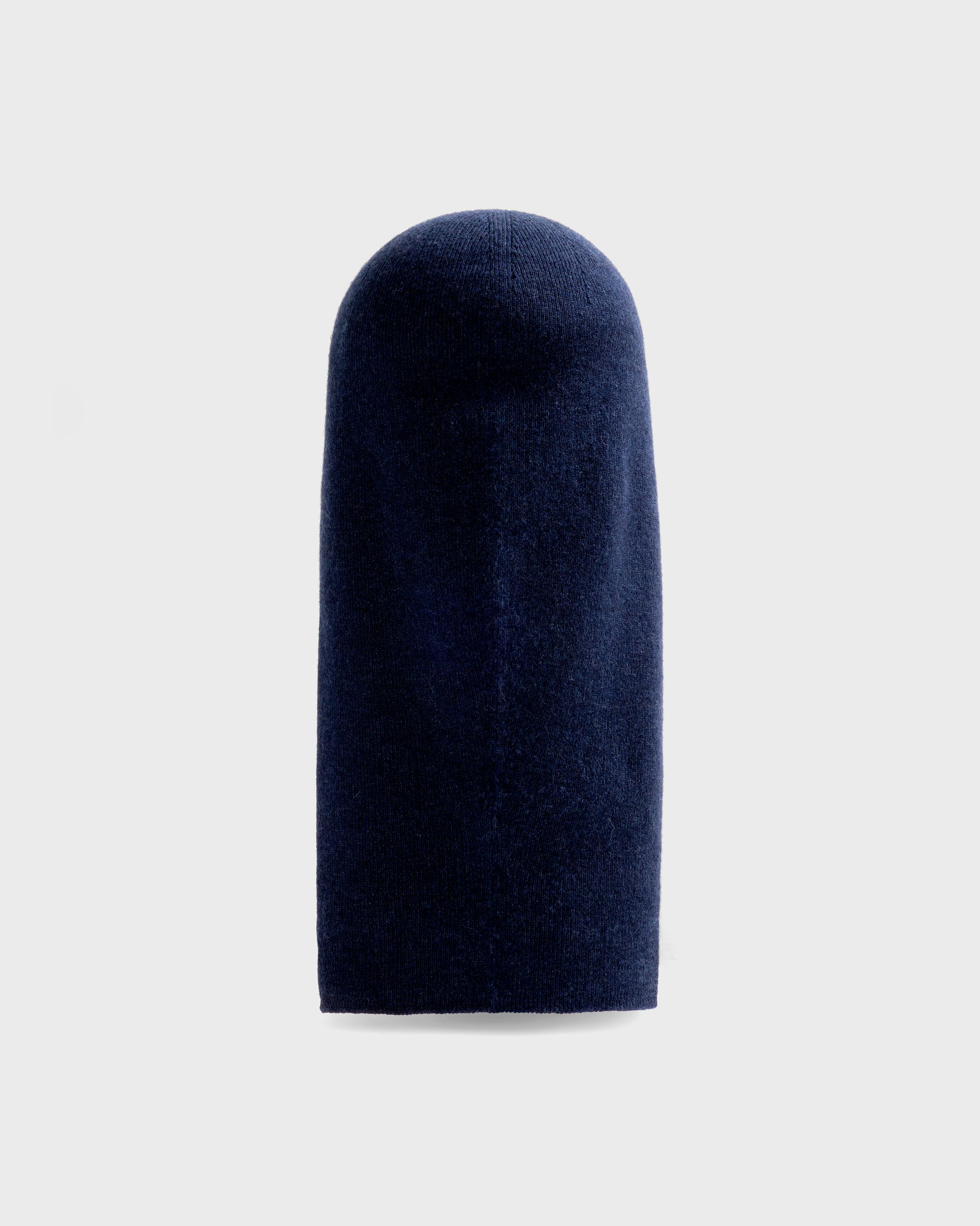 Acne Studios – Face Logo Balaclava Beanie - Beanies - Blue - Image 3