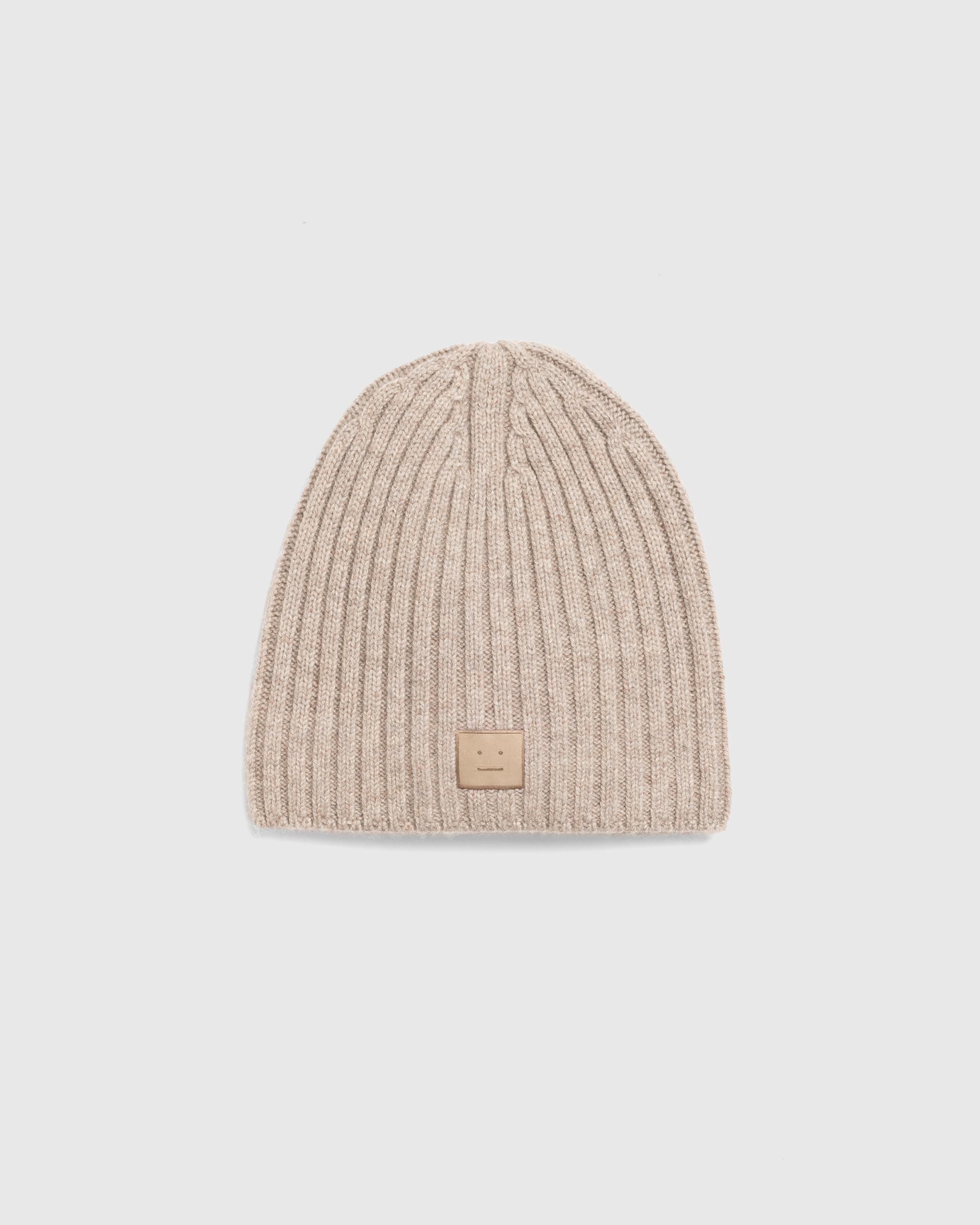 Acne Studios – Face Logo Square Beanie - Beanies - Blue - Image 1