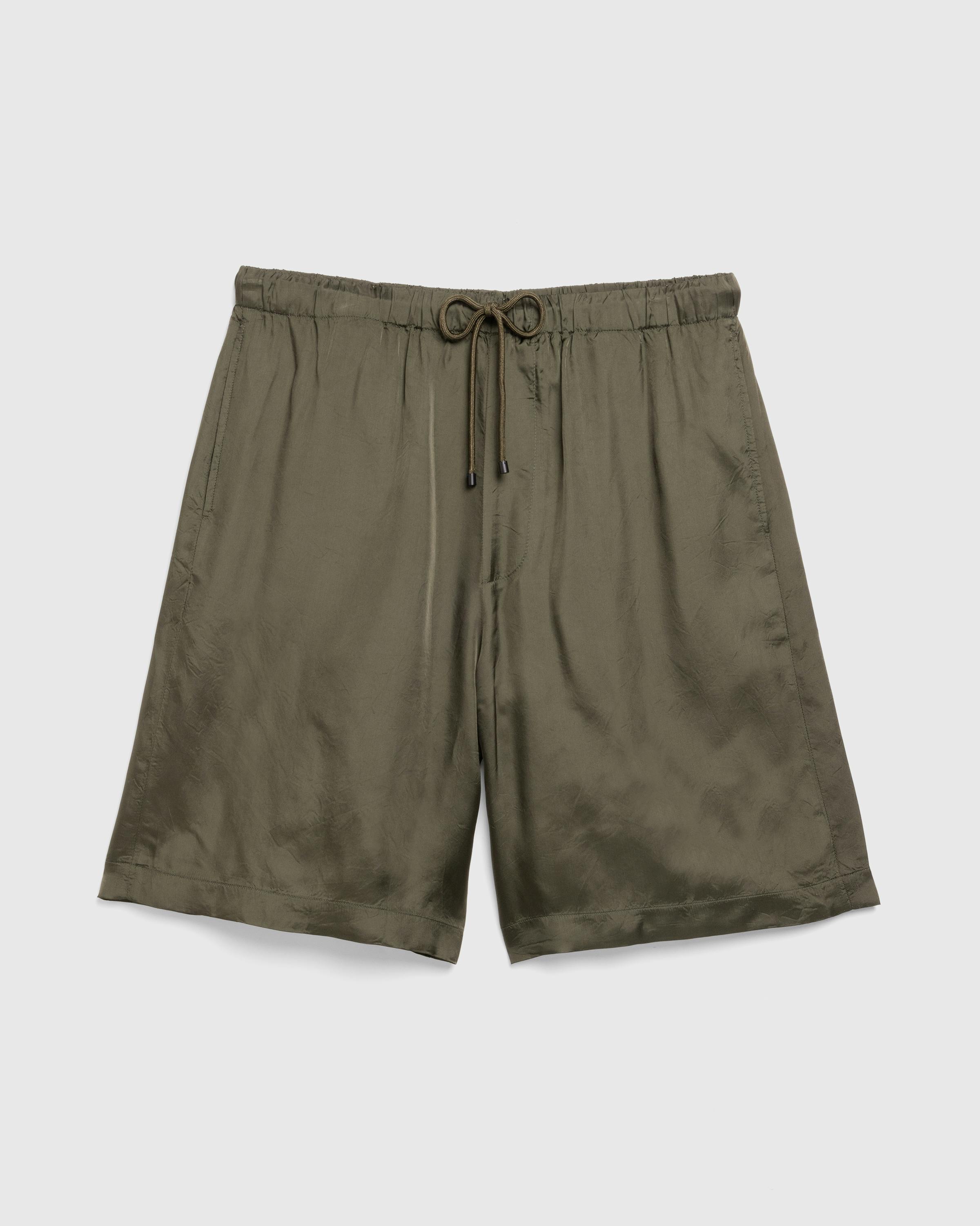 Dries van Noten – Piperi Shorts - Trousers - Green - Image 1