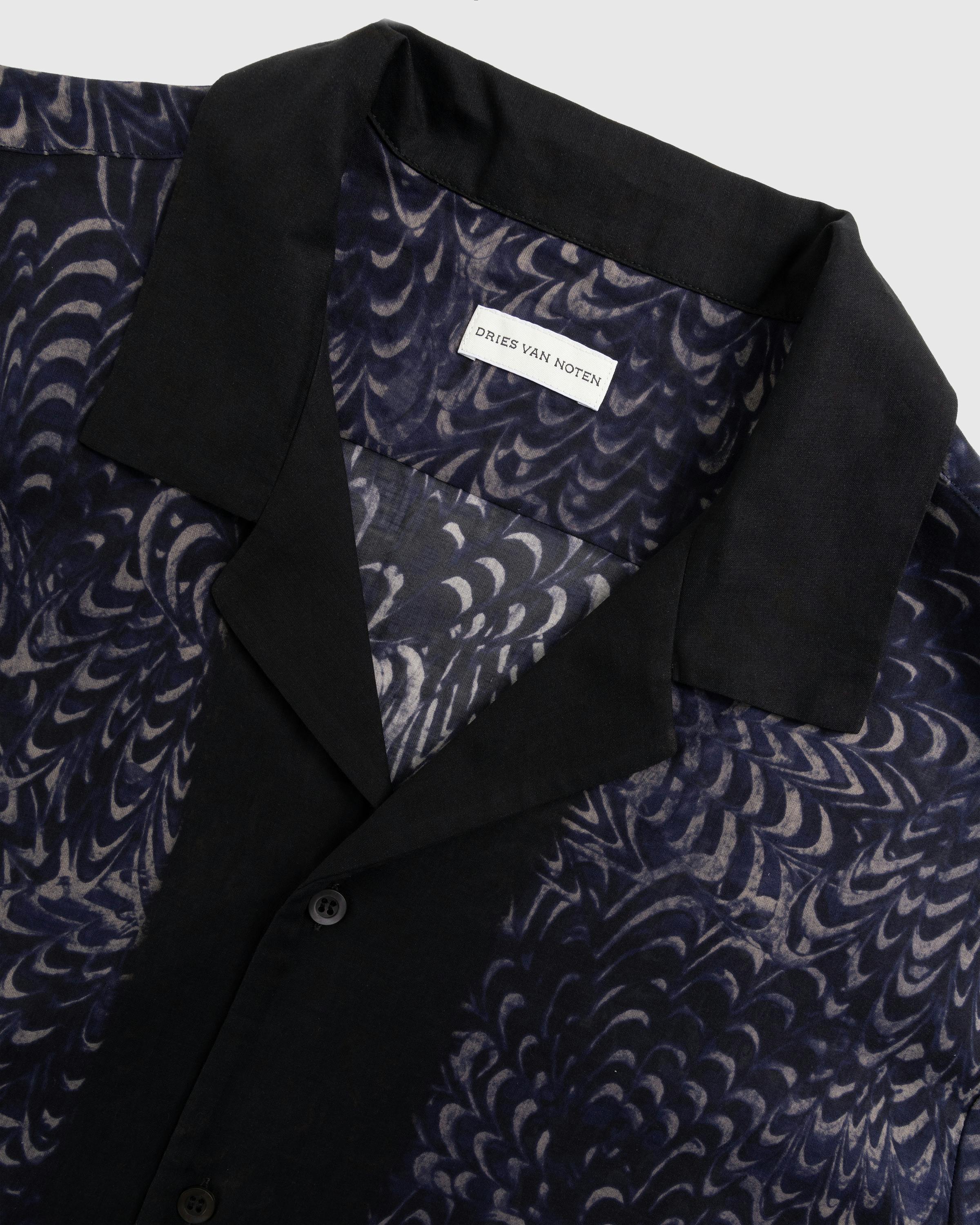 Dries van Noten – Carltone Shirt - Longsleeve Shirts - Blue - Image 2