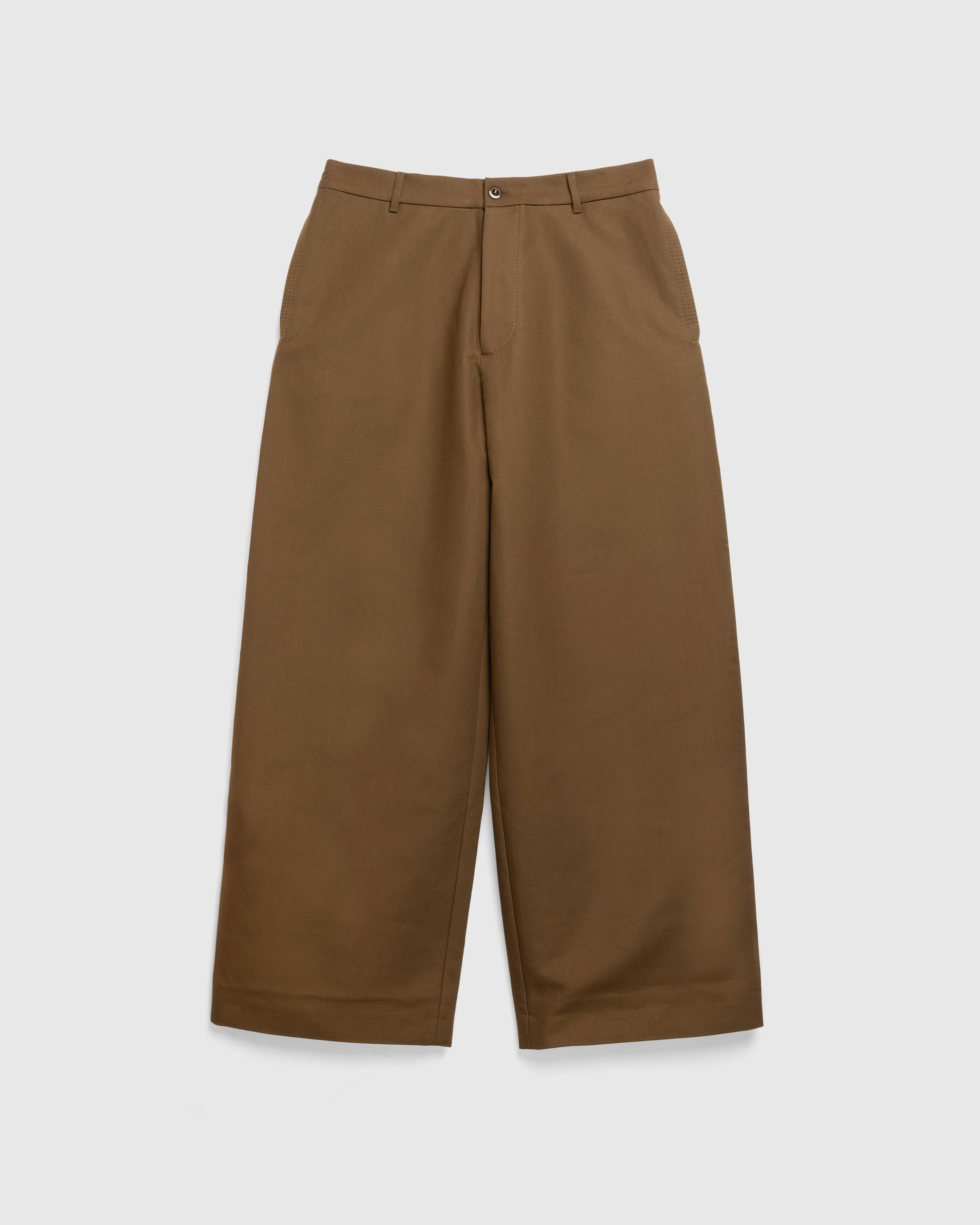 Acne Studios – Twill Trousers - Trousers - Green - Image 1