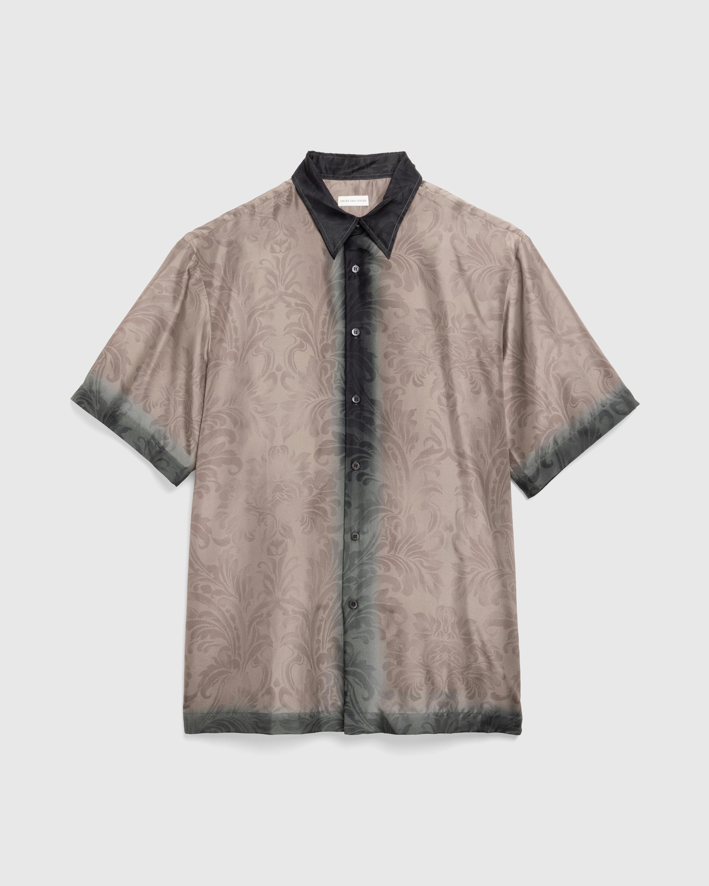 Dries van Noten – Cassidye Shirt - Longsleeve Shirts - Blue - Image 1