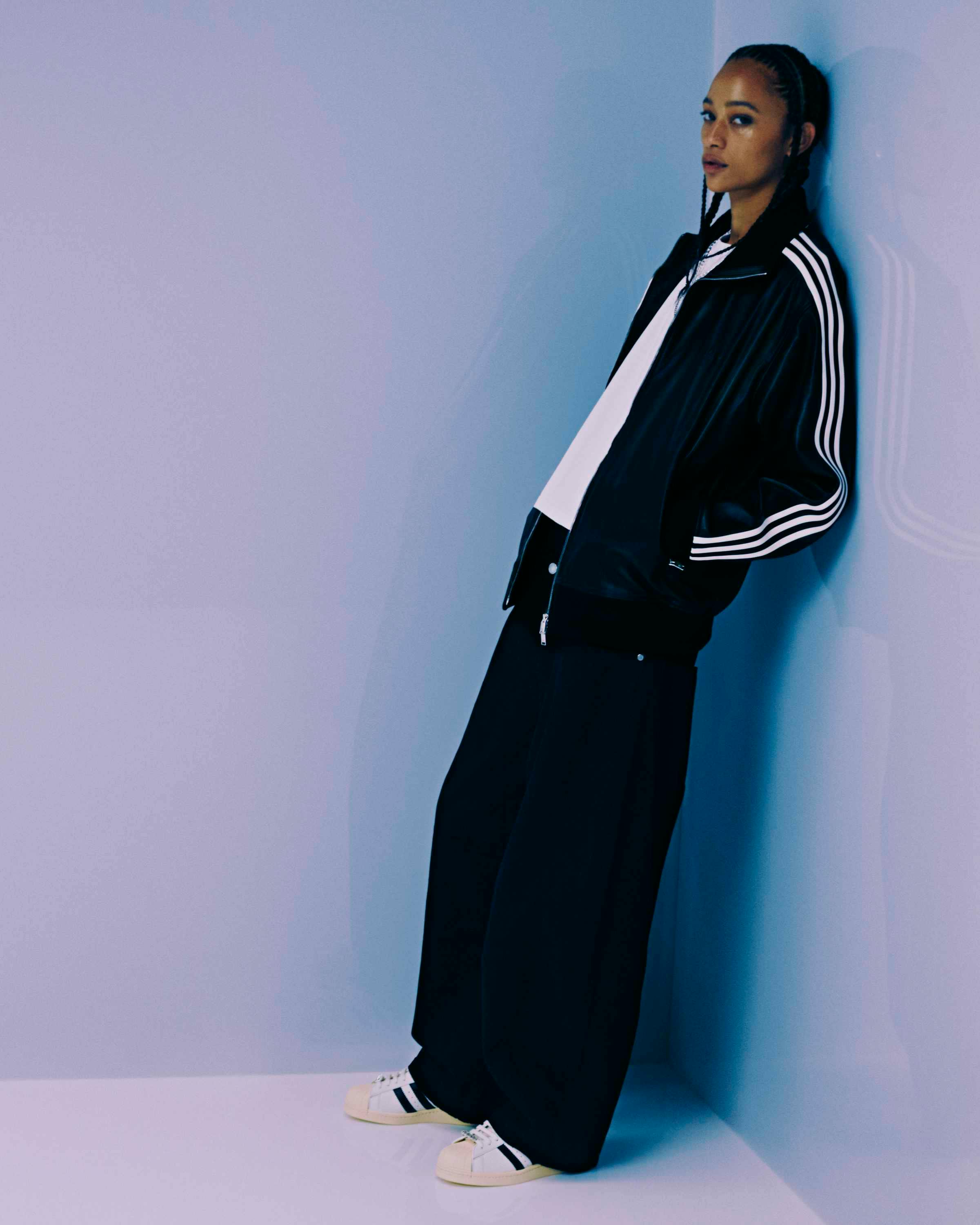 adidas a-type clothing & superstar sneaker collection