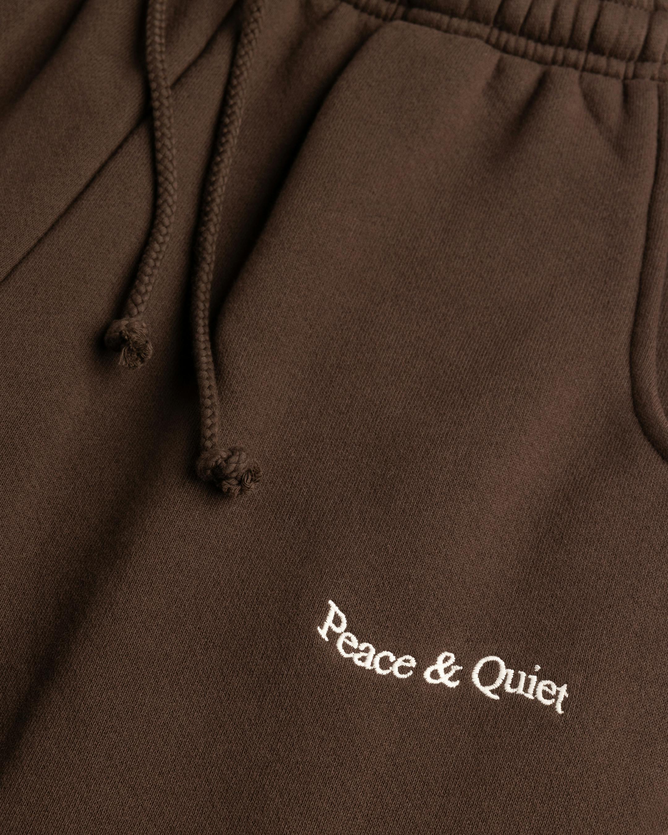 Museum of Peace & Quiet – Wordmark Sweatpants - Sweatpants - Brown - Image 4