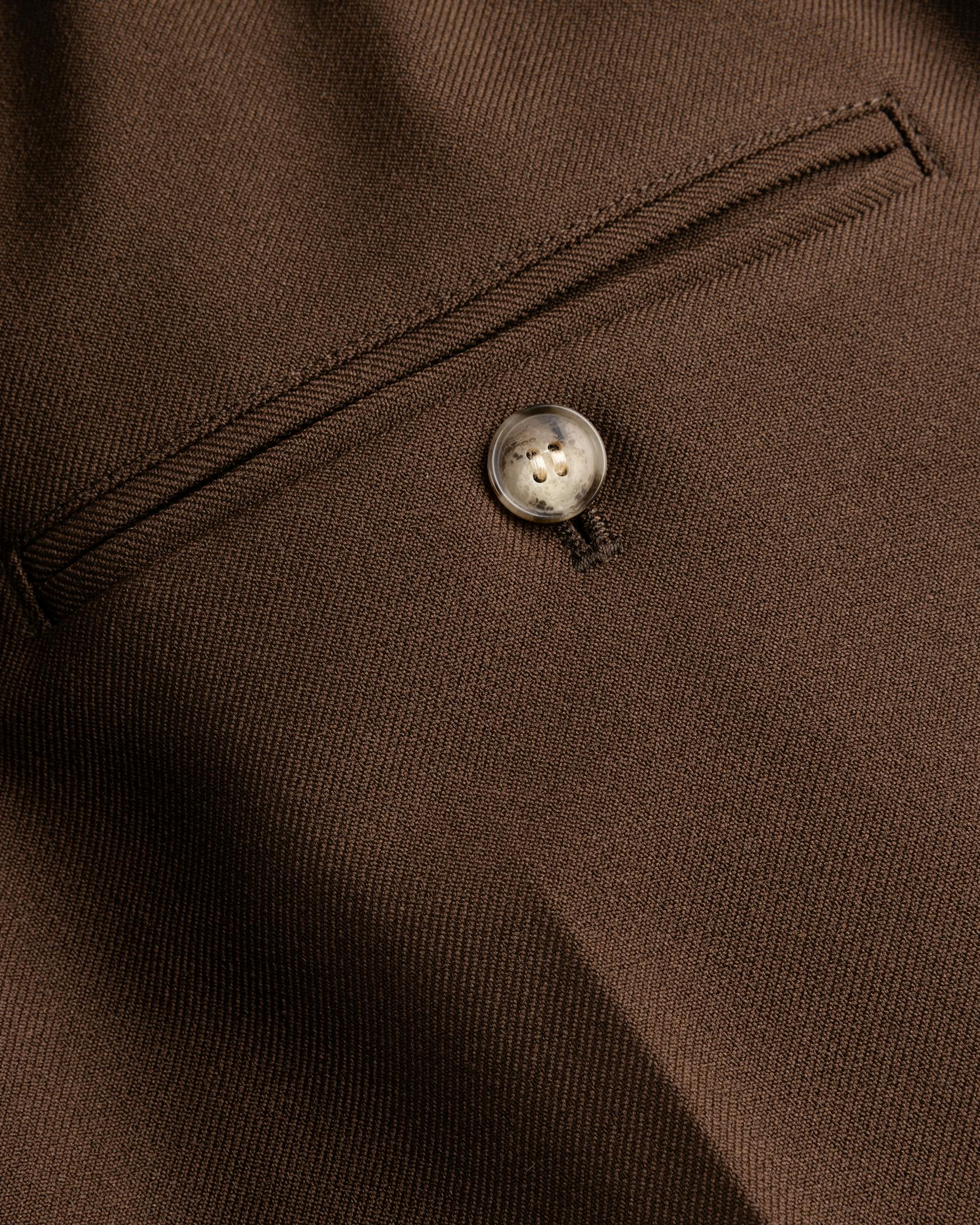 Stockholm Surfboard Club – Relaxed Fit Trousers - Trousers - Brown - Image 3