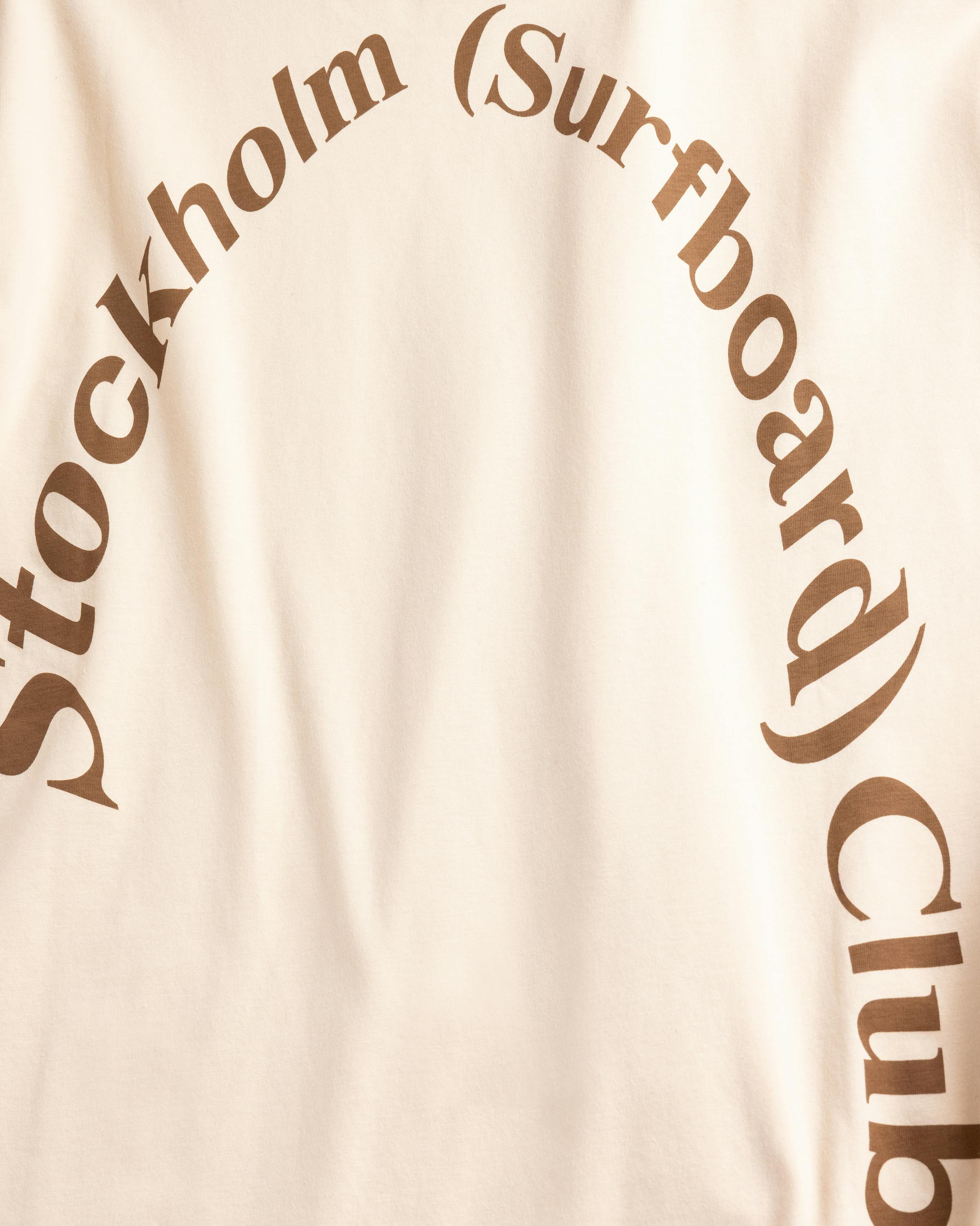 Stockholm Surfboard Club – Back Logo T-Shirt - Tees - White - Image 4