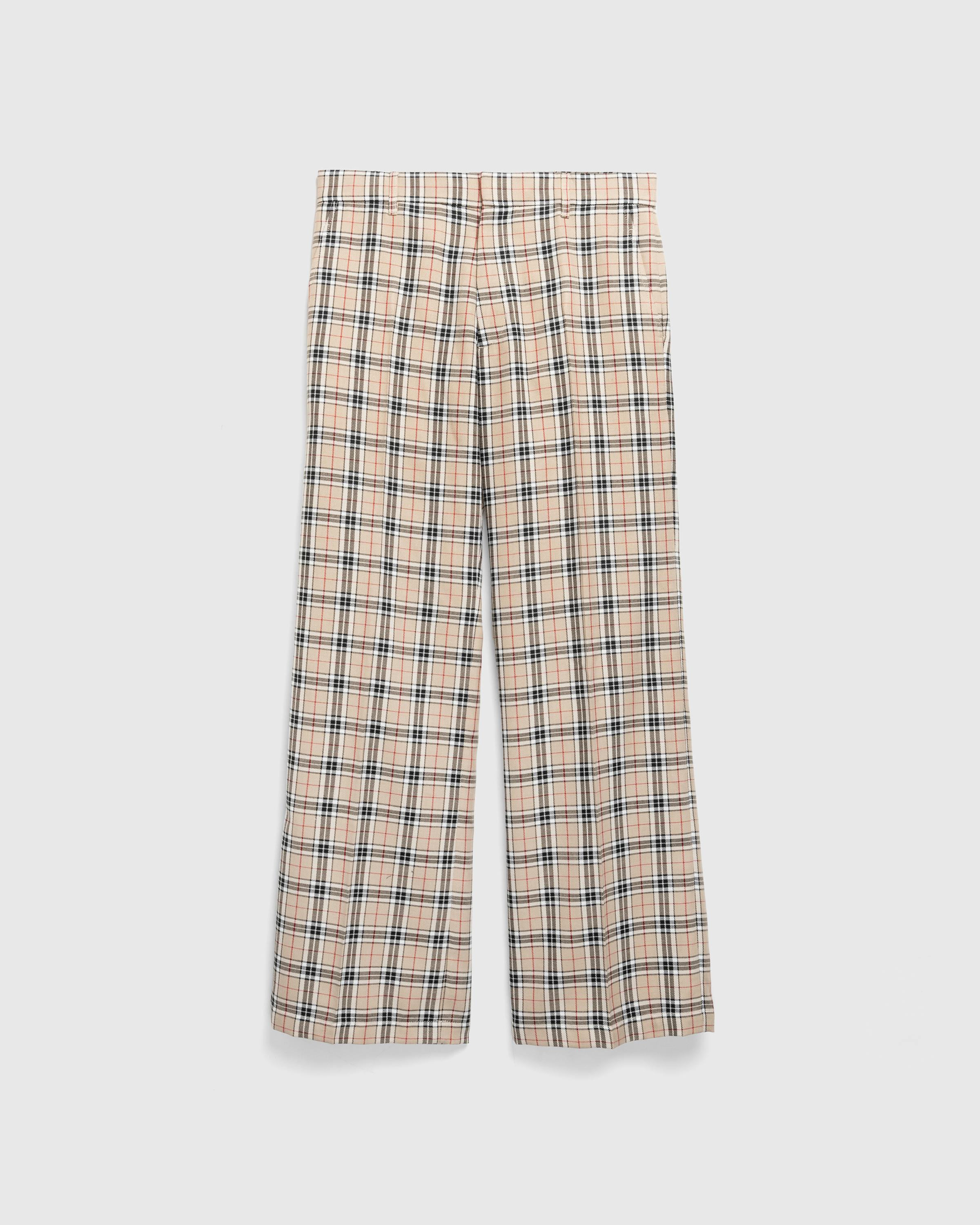 Stockholm Surfboard Club – Tailored Bootcut Check Trousers - Trousers - Multi - Image 1