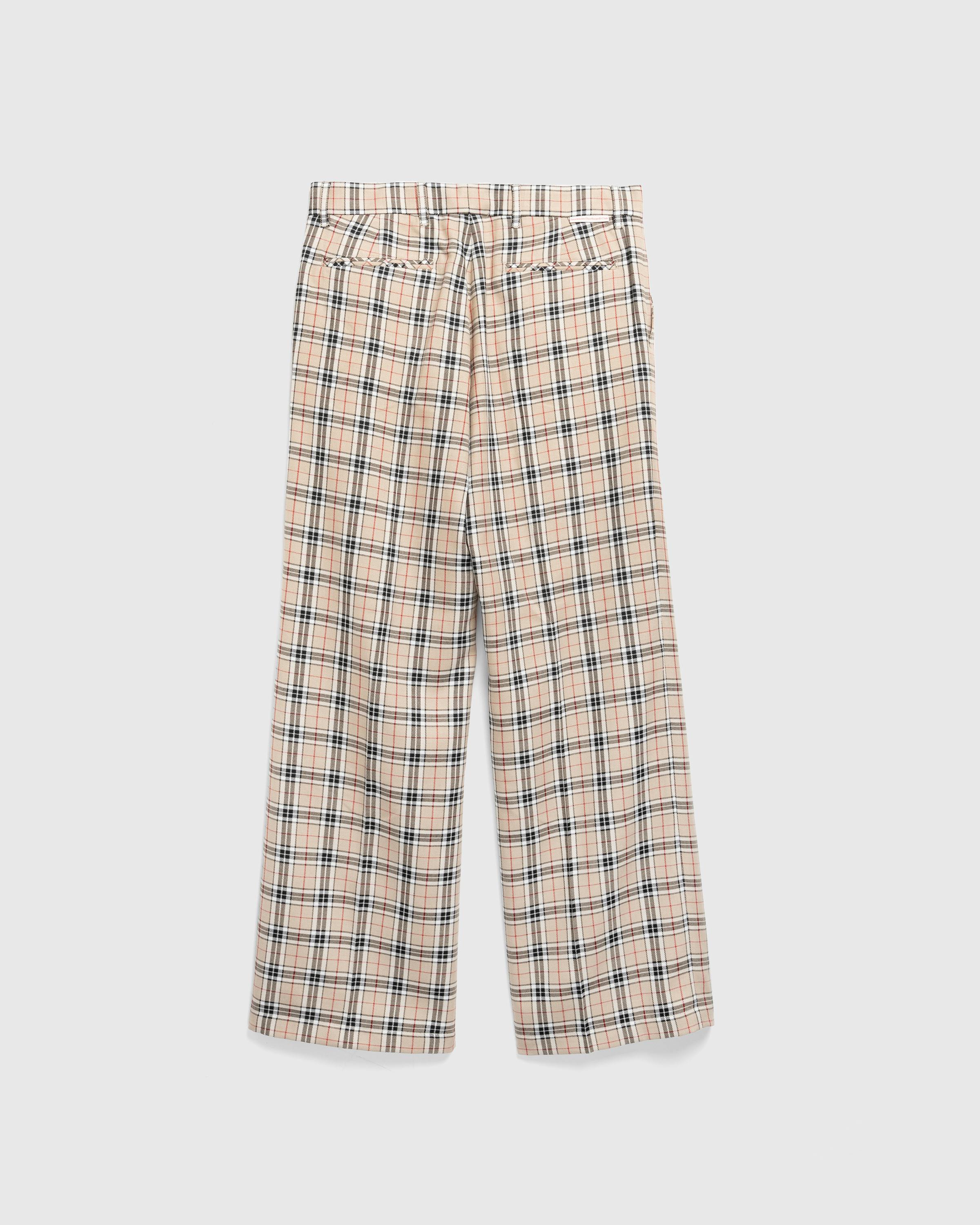 Stockholm Surfboard Club – Tailored Bootcut Check Trousers - Trousers - Multi - Image 2