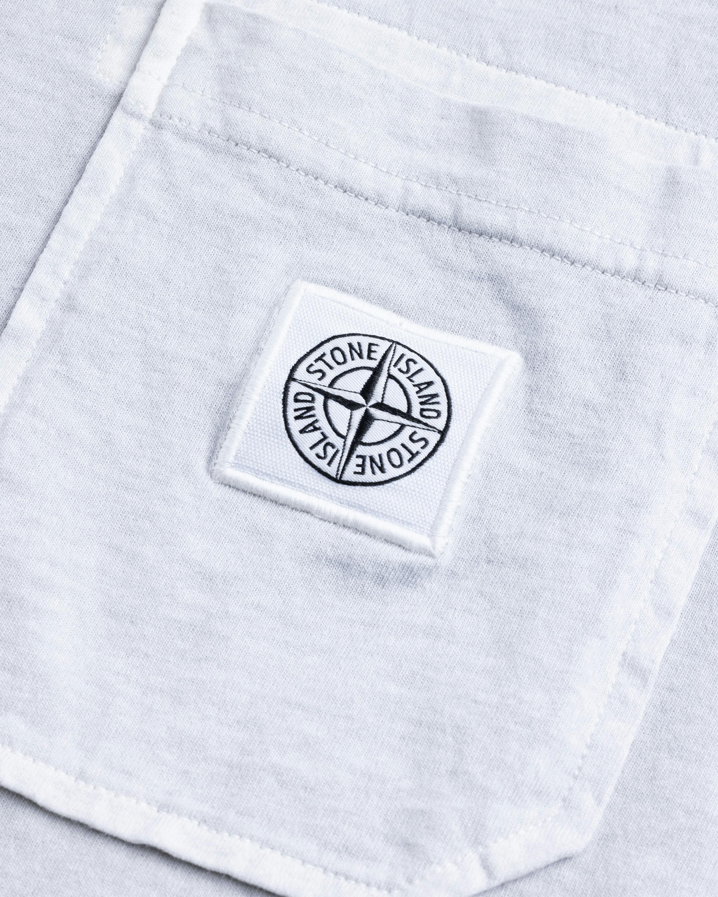 Stone Island – Pocket T-Shirt - Tees - Grey - Image 4