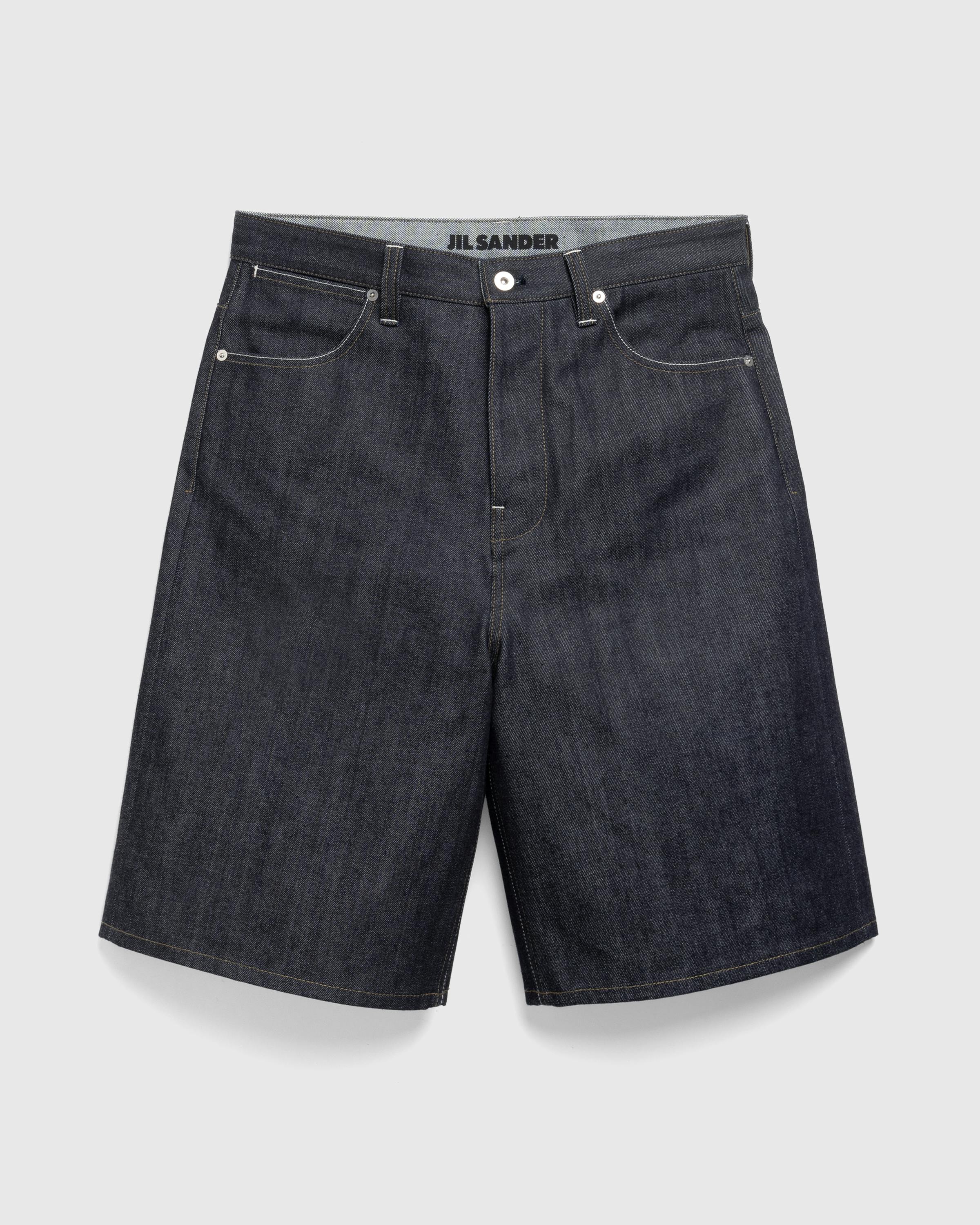 Jil Sander – W Denim Shorts - Denim Shorts - Blue - Image 1