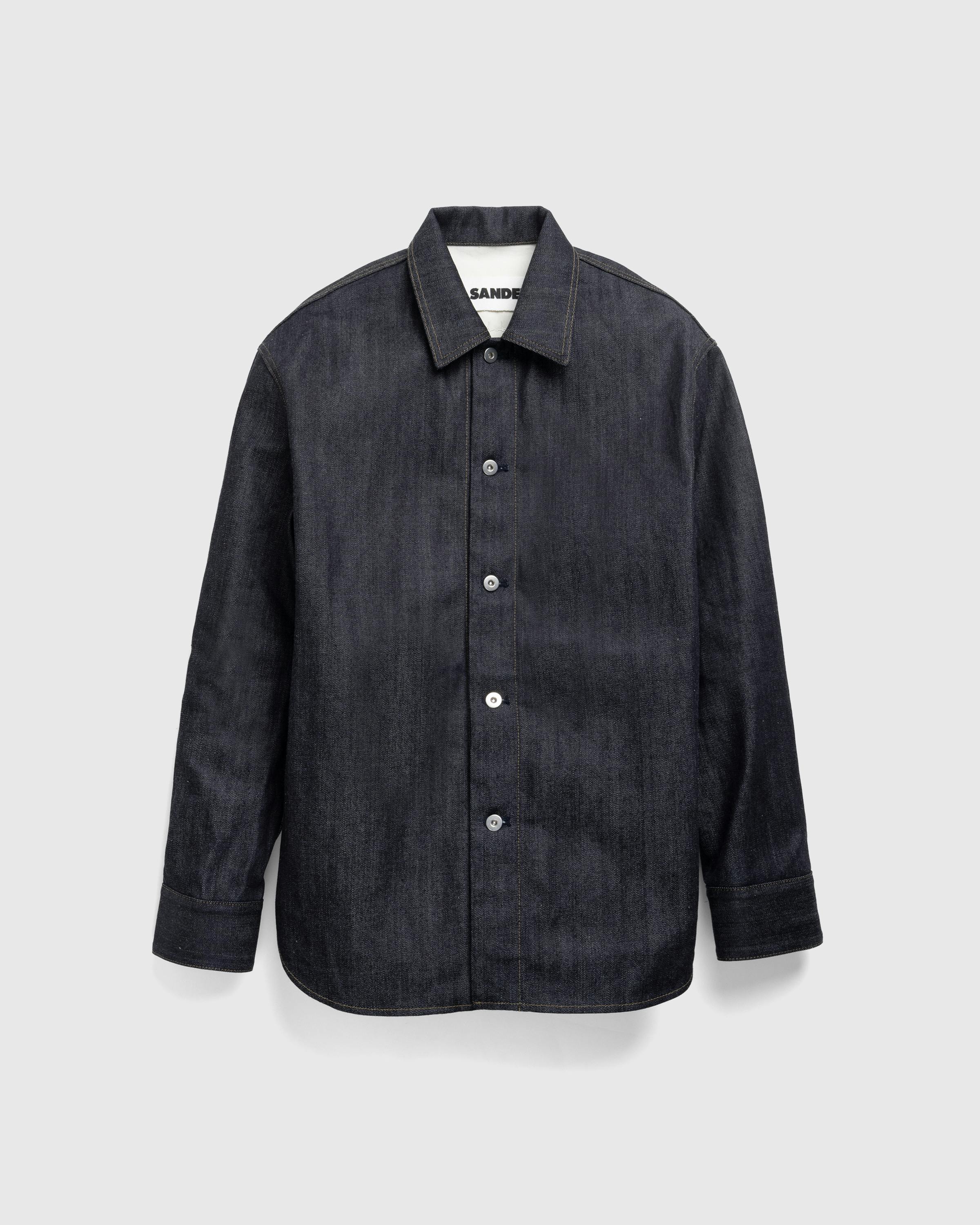 Jil Sander – W Denim Shirt 01 - Denim Shirts - Blue - Image 1