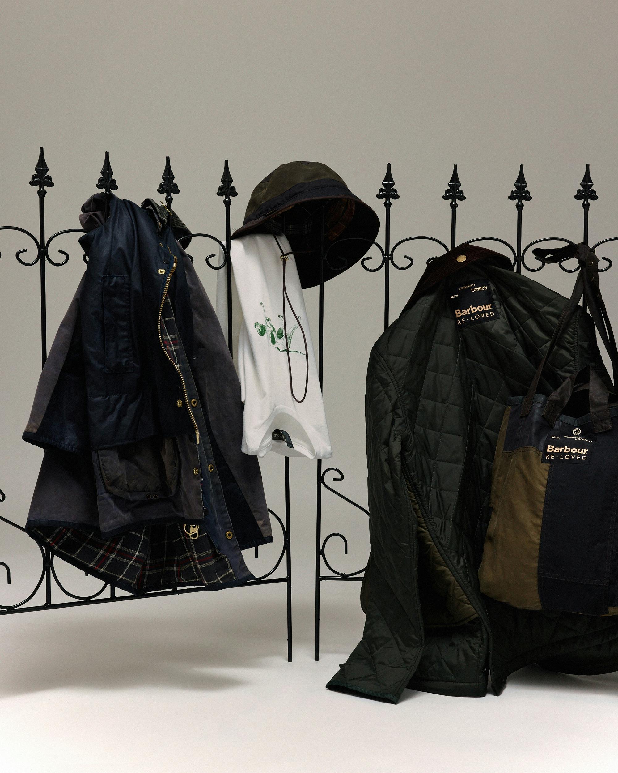 Old Barbour Jackets, Reconstructed In Experimental Forms