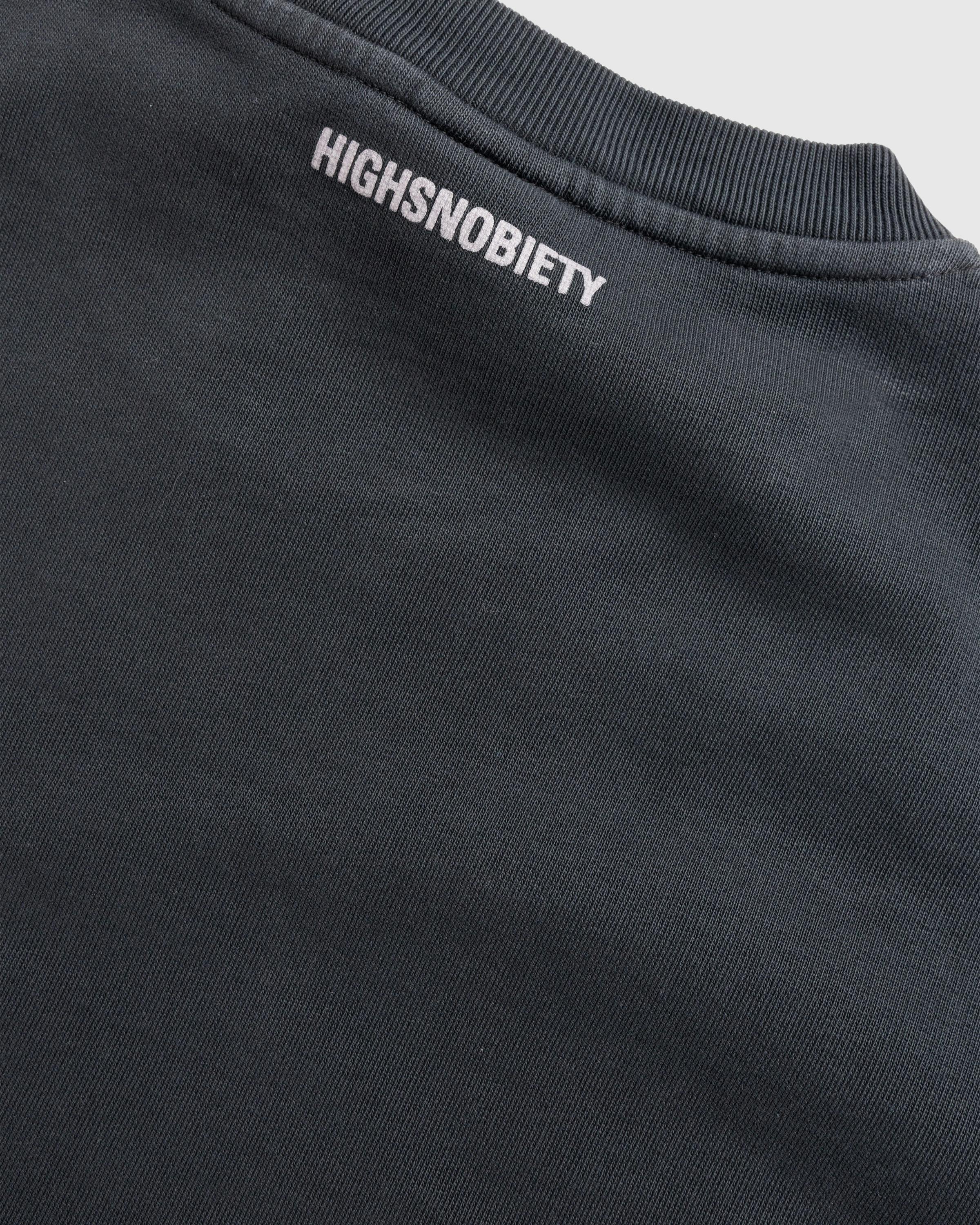 Highsnobiety – Pie & Mash Crewneck - Crewnecks - Washed Black - Image 6