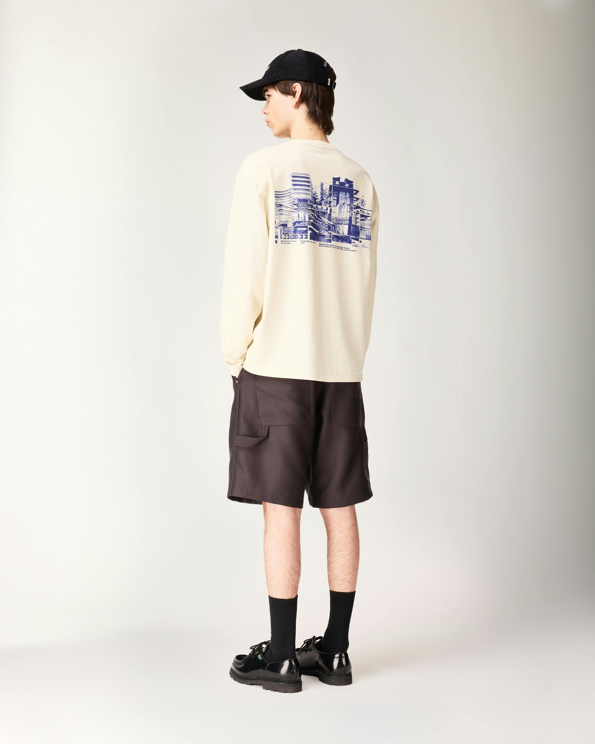 Barbican x Highsnobiety – Estate Long-Sleeve  - Tees - Eggshell - Image 4