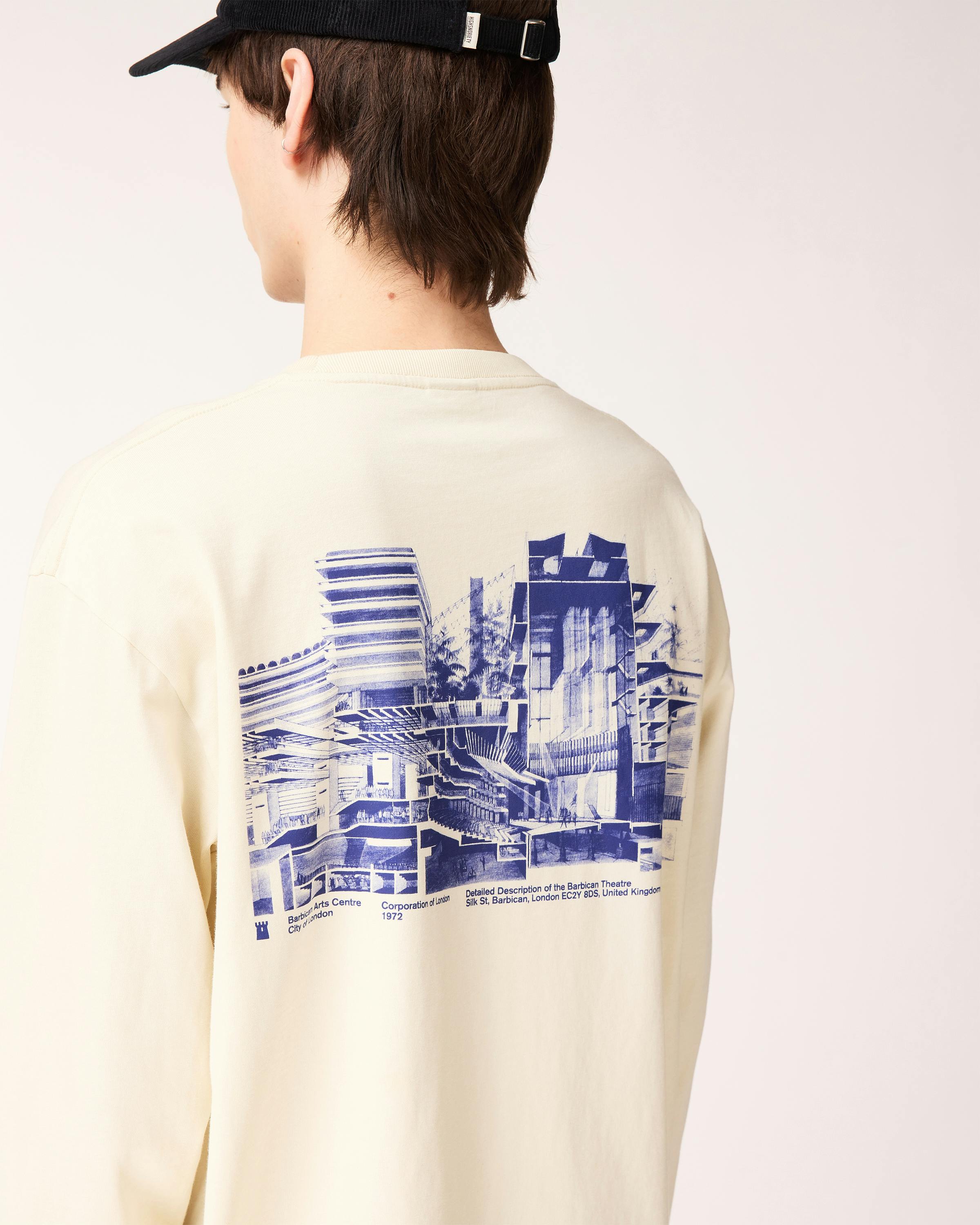 Barbican x Highsnobiety – Estate Long-Sleeve  - Tees - Eggshell - Image 5