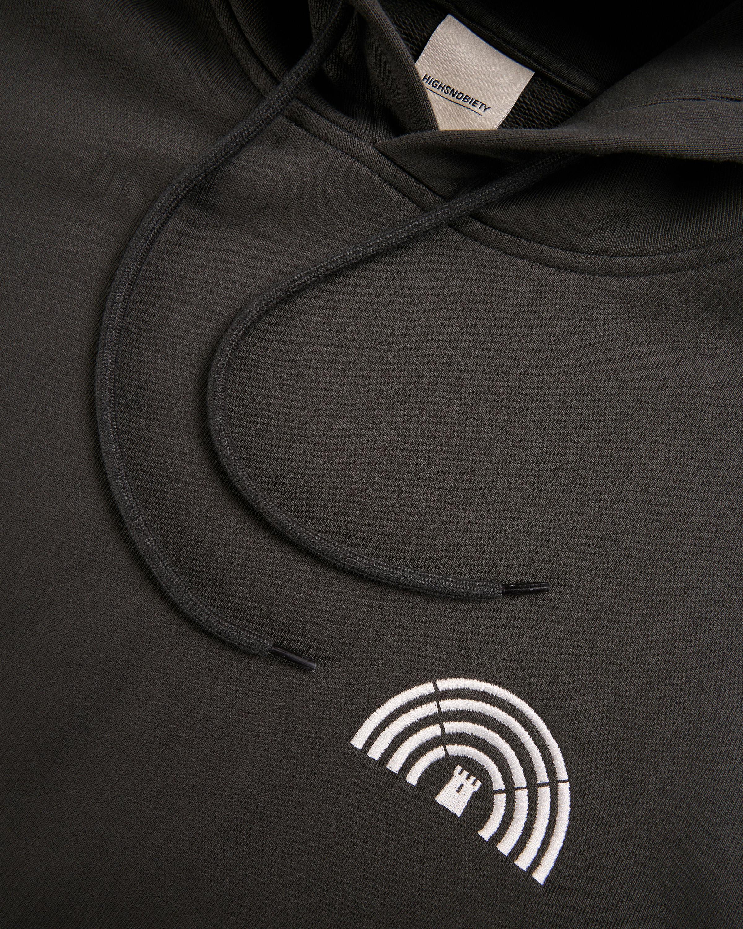 Barbican x Highsnobiety – Logo Hoodie - Hoodies - Dark Grey - Image 6