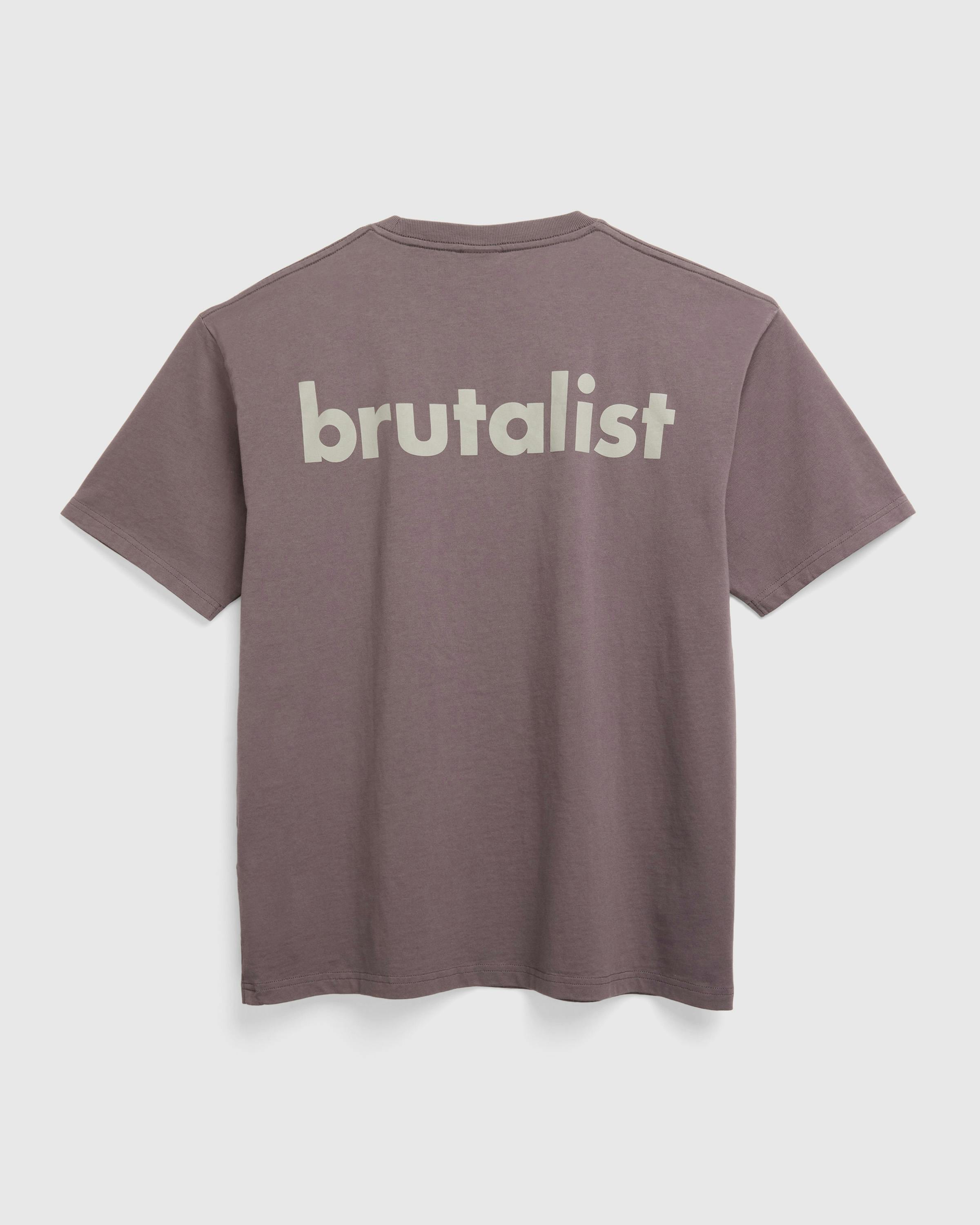 Barbican x Highsnobiety – Brutalist T-Shirt - Longsleeve Shirts - Grey - Image 1