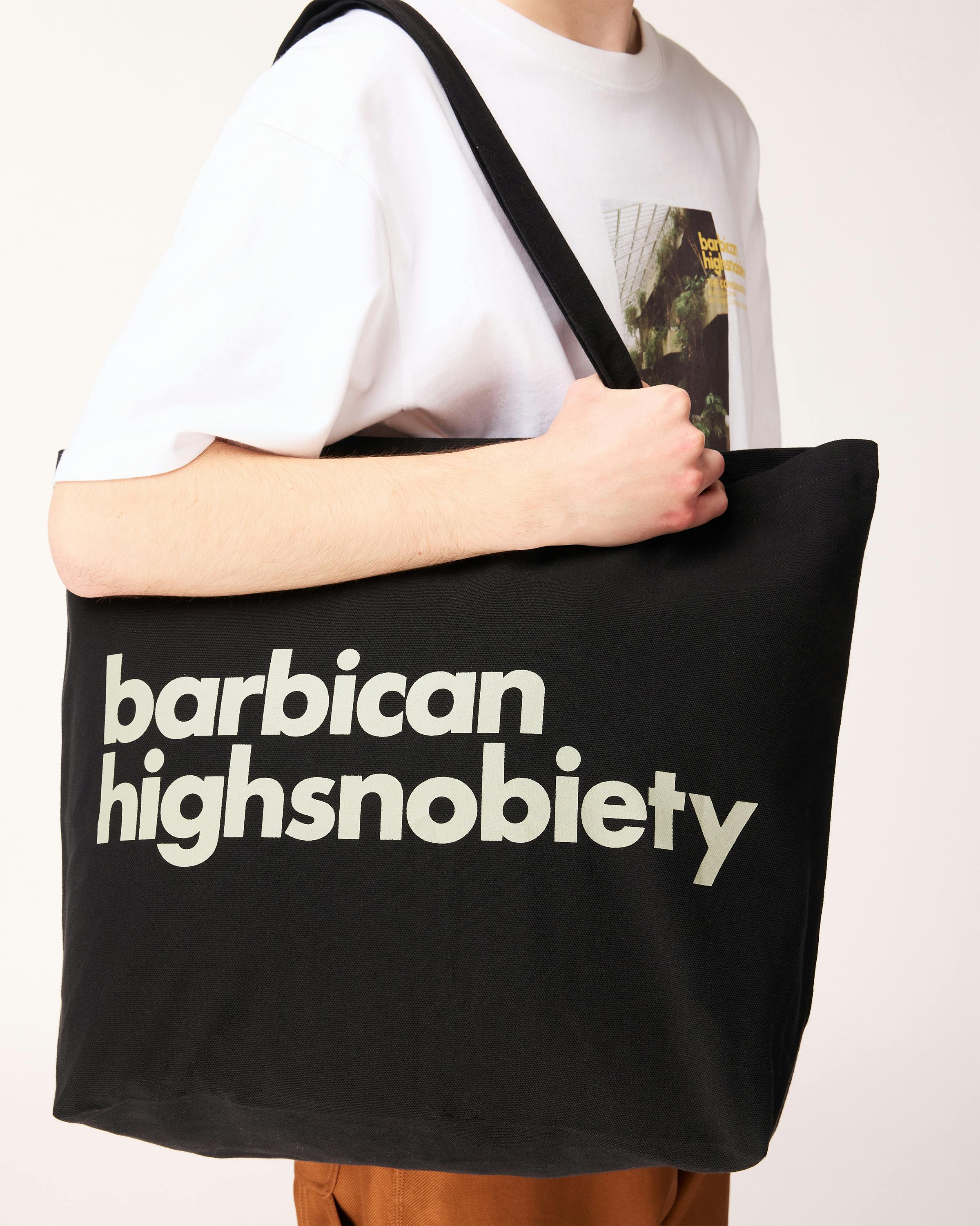 Barbican x Highsnobiety – Brutalist Tote Bag - Tote Bags - Black - Image 3