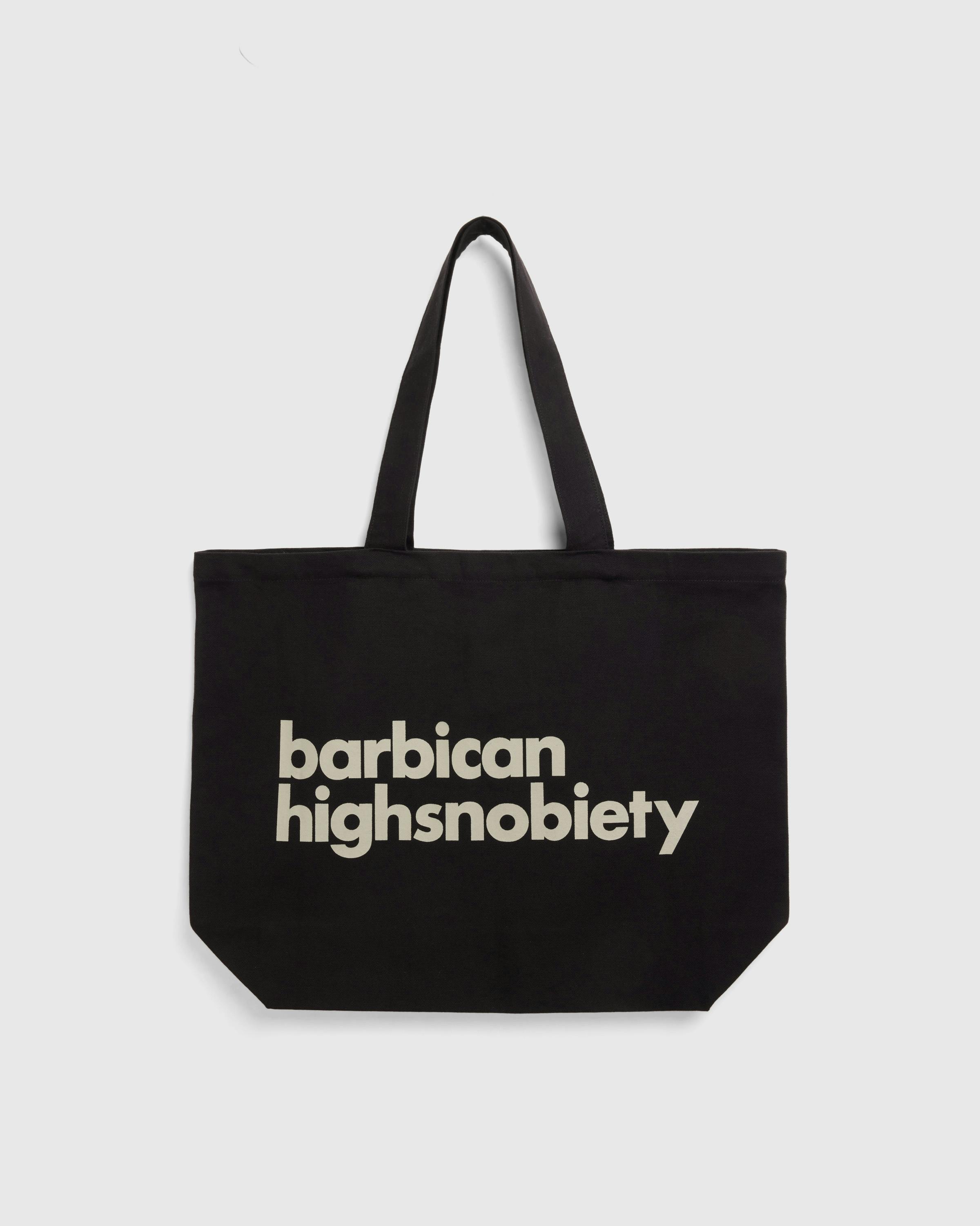 Barbican x Highsnobiety – Brutalist Tote Bag - Tote Bags - Black - Image 2