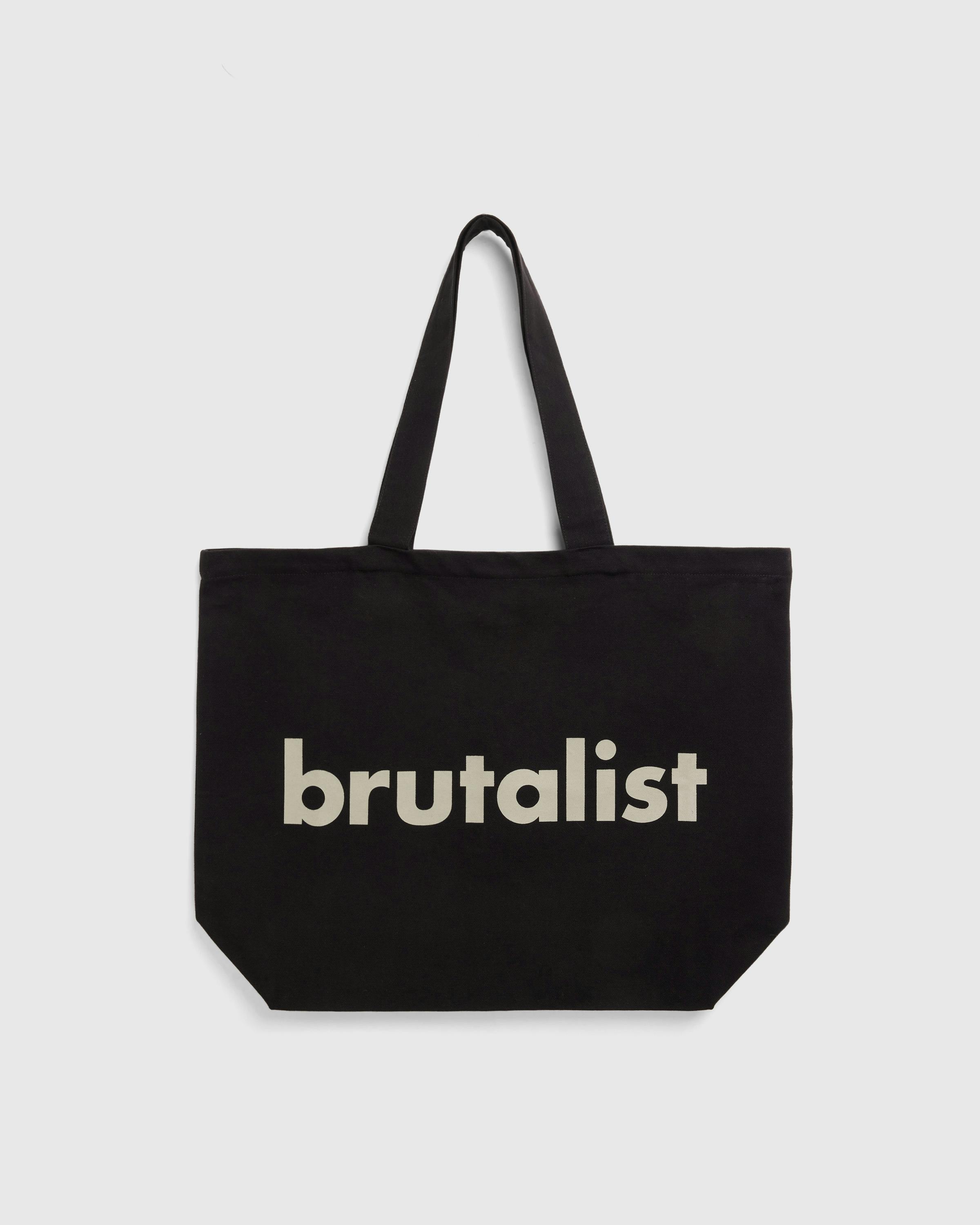 Barbican x Highsnobiety – Brutalist Tote Bag - Tote Bags - Black - Image 1