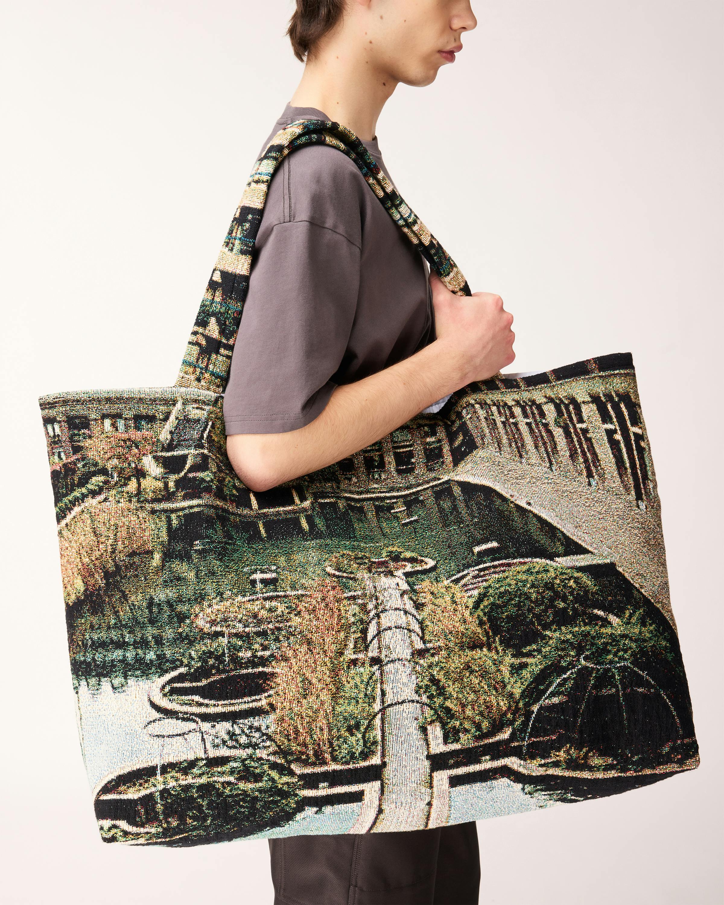 Barbican x Knitwrth x Highsnobiety – Estate Tote Bag - Tote Bags - Multicolour - Image 3