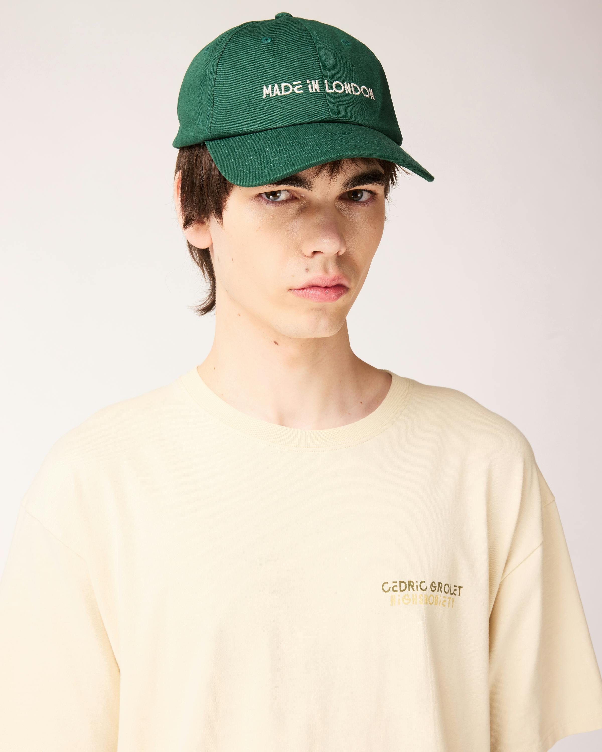 Cedric Grolet x Highsnobiety – 'Made In London' Cap - Caps - Green - Image 3