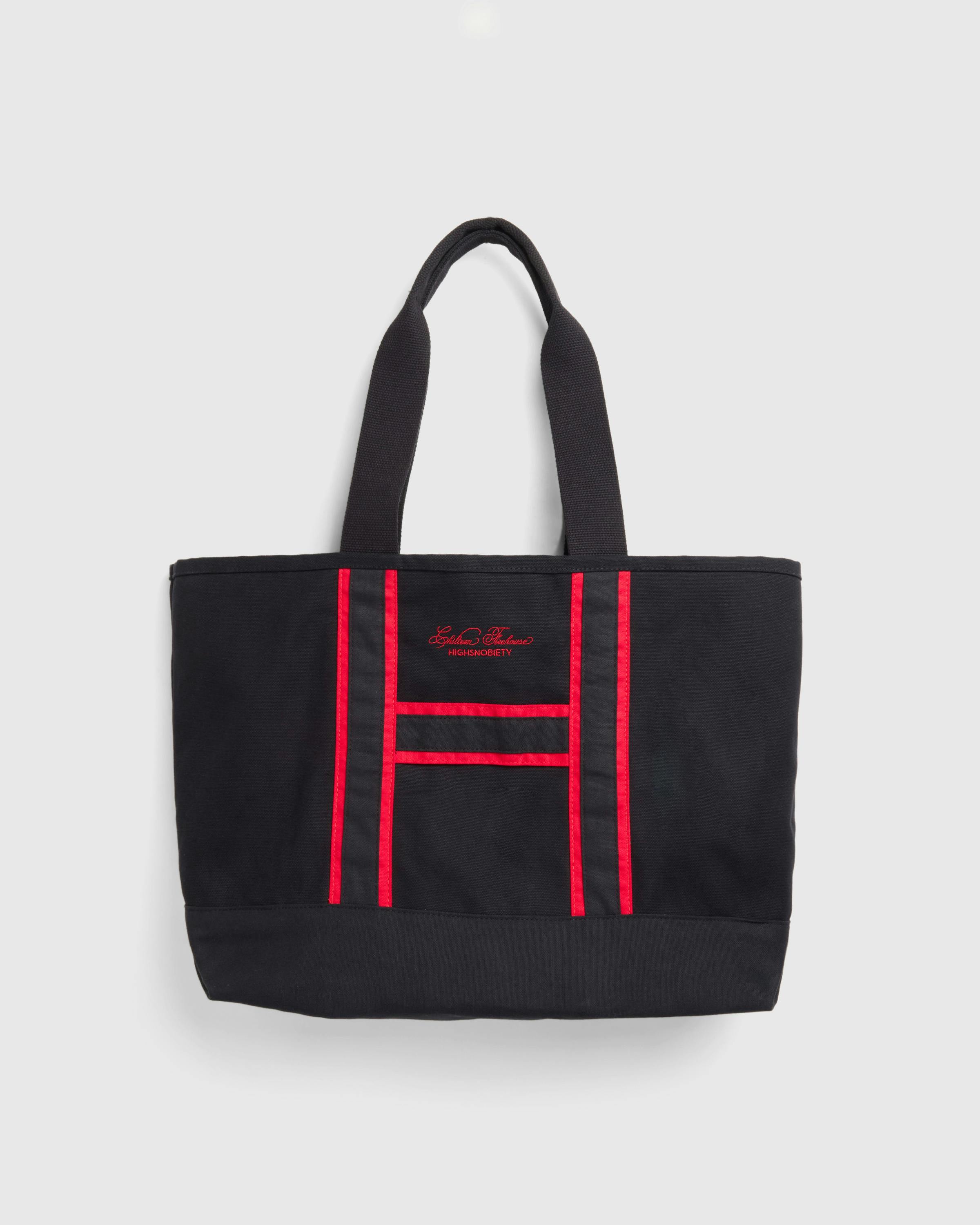 Chiltern Firehouse x Highsnobiety – Logo Tote Bag - Tote Bags - Black - Image 1