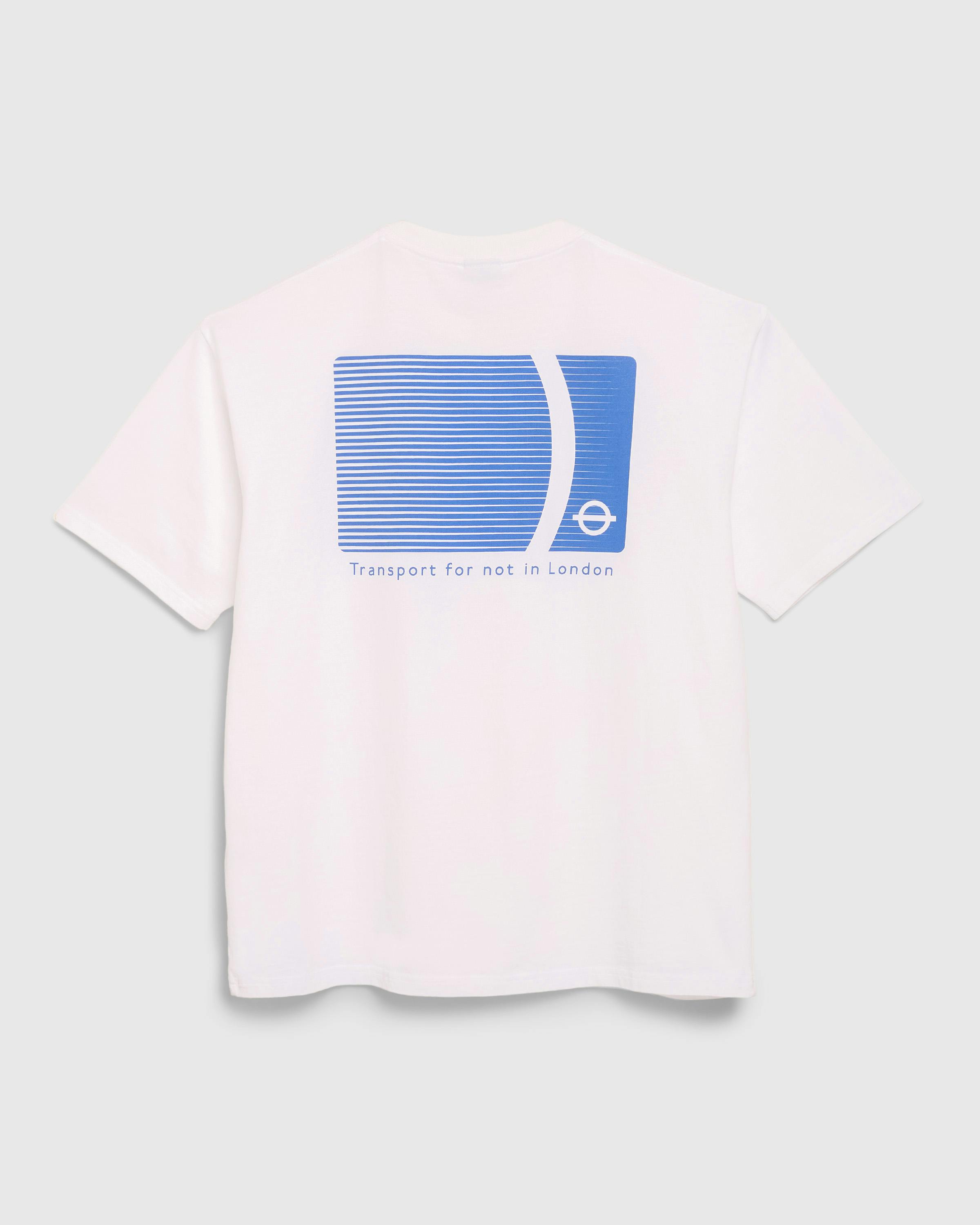 Luca Fabry x Central Saint Martins x Highsnobiety – Transport T-Shirt - Tees - White - Image 1