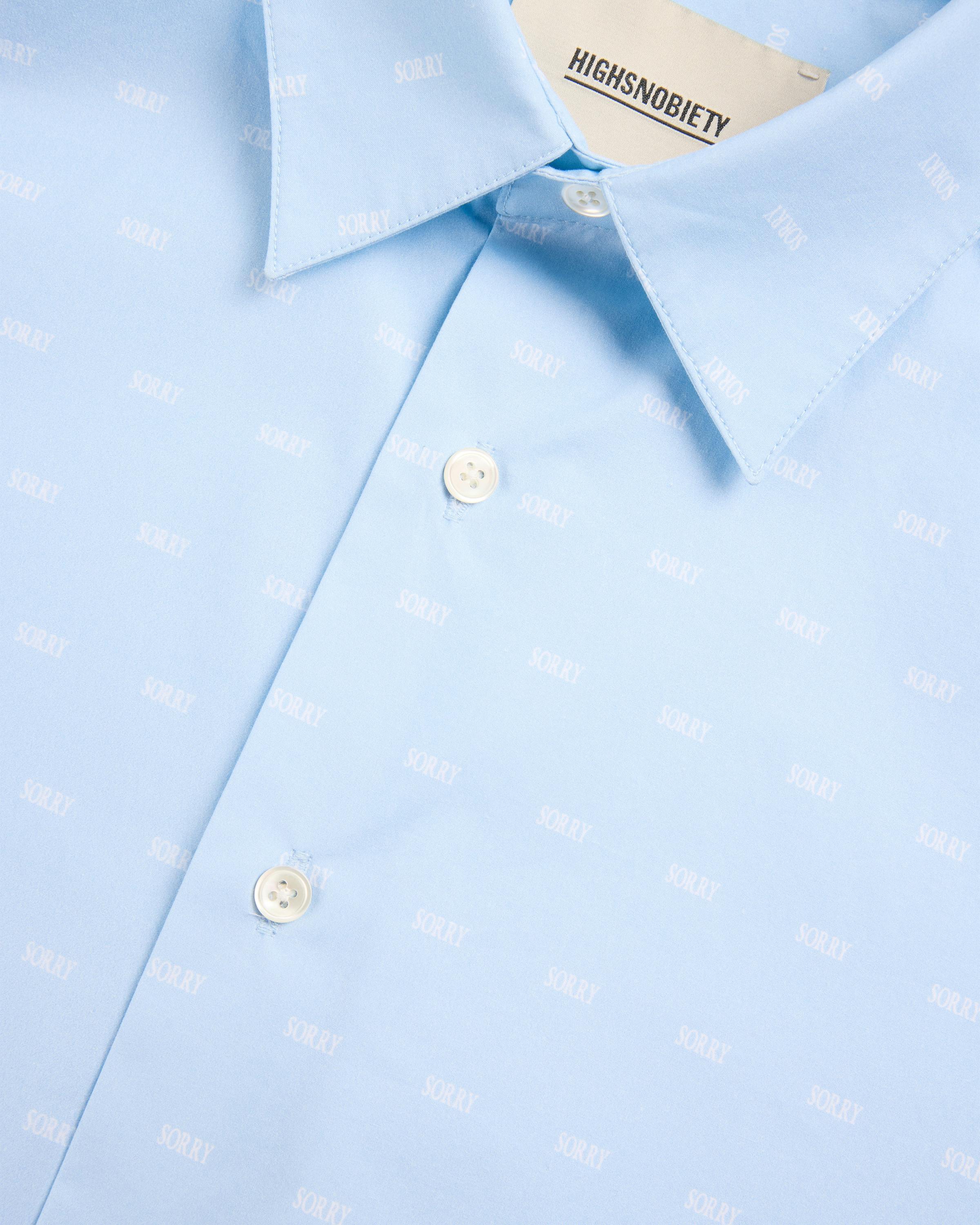 Highsnobiety – Button-Down Shirt - Longsleeves - Light Blue - Image 5