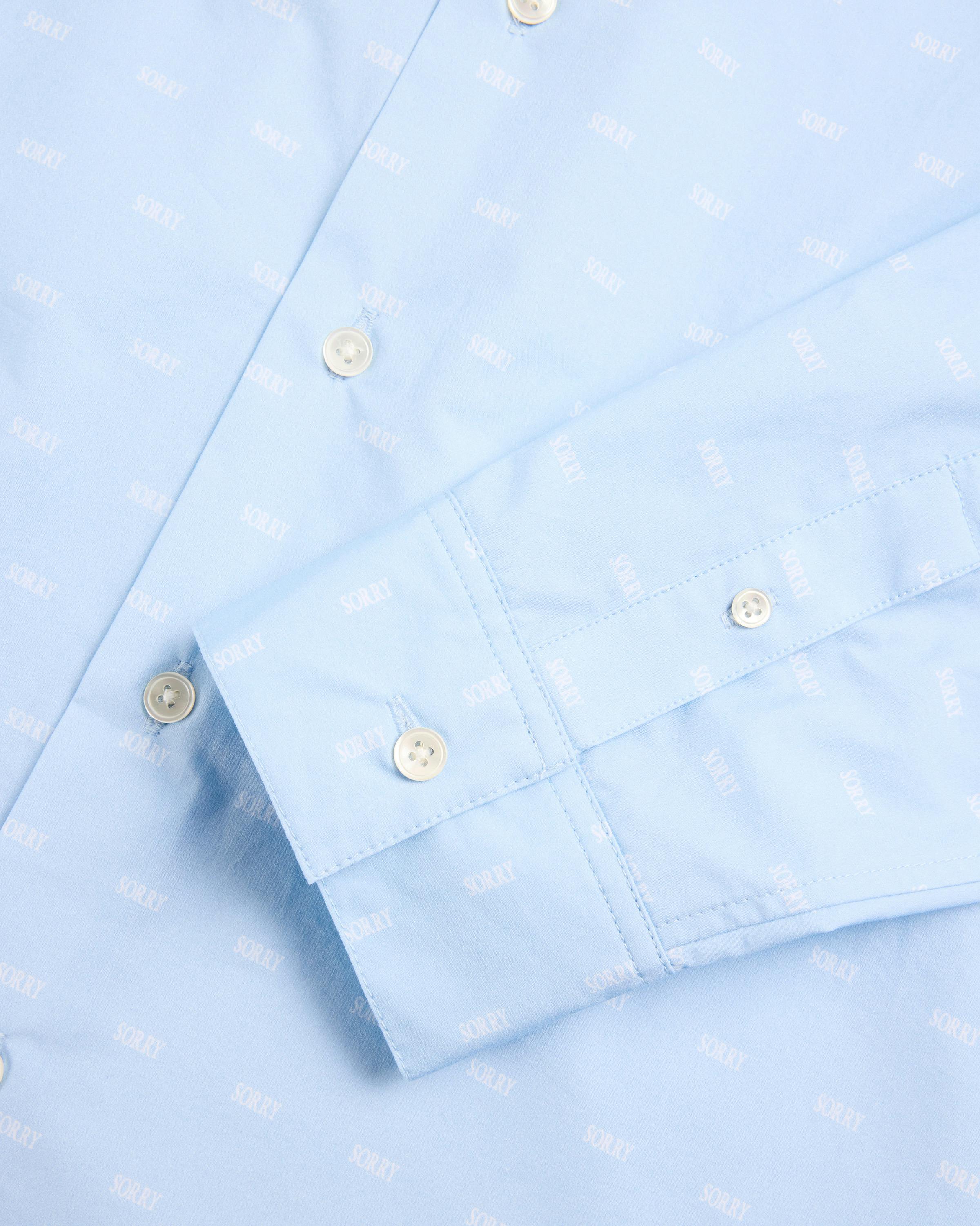 Highsnobiety – Button-Down Shirt - Longsleeves - Light Blue - Image 8