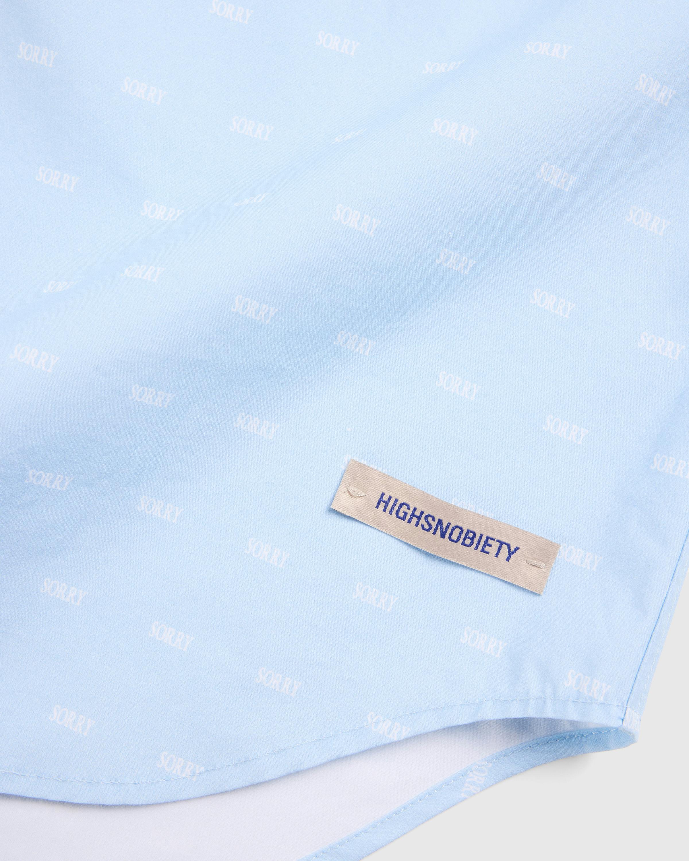 Highsnobiety – Button-Down Shirt - Longsleeves - Light Blue - Image 6