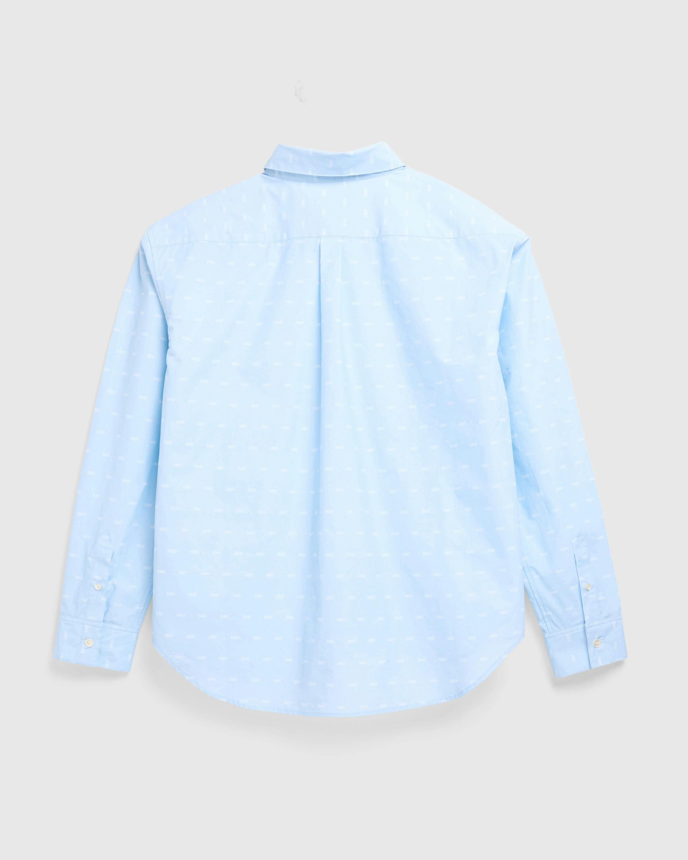 Highsnobiety – Button-Down Shirt - Longsleeves - Light Blue - Image 2