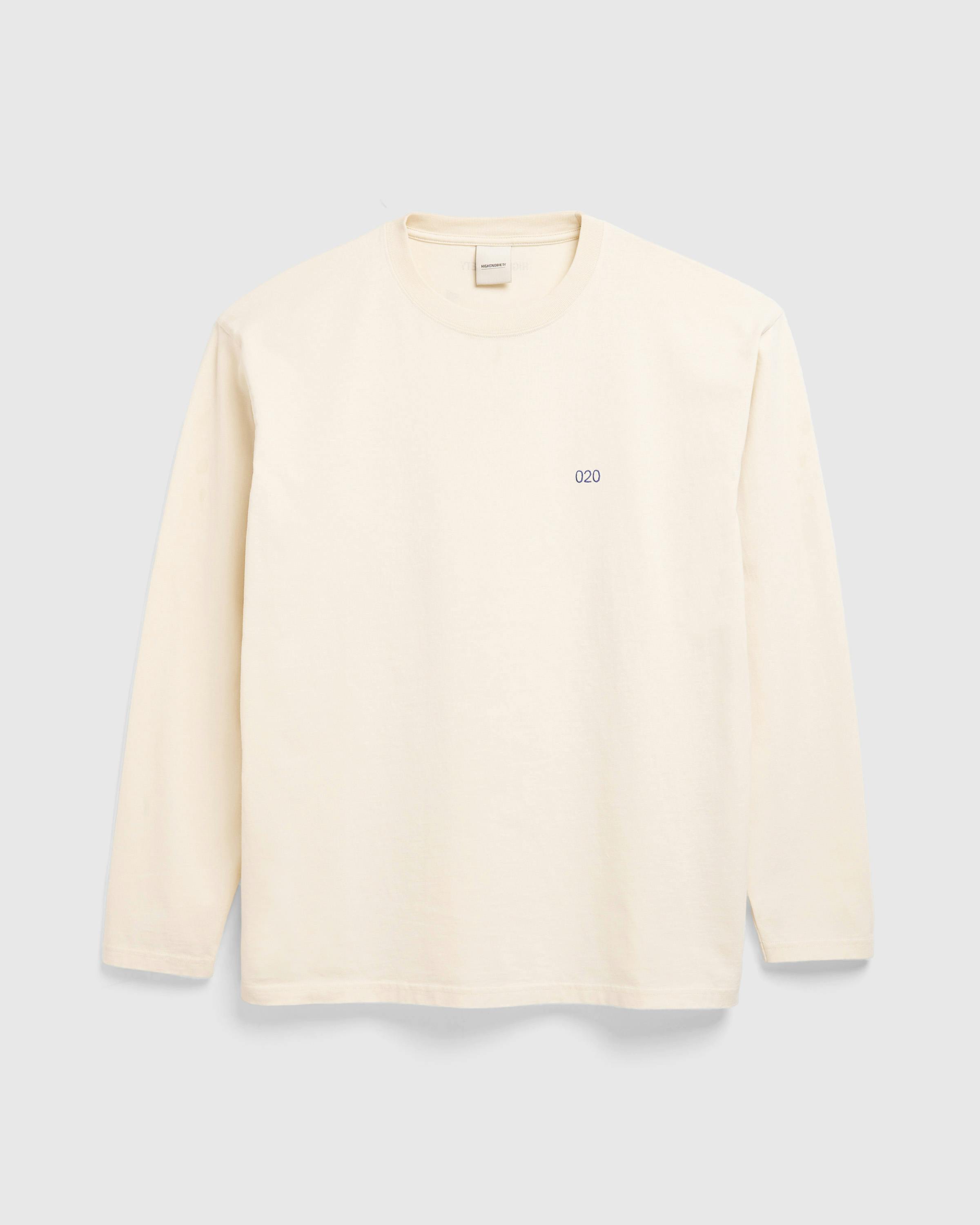 Highsnobiety – London Language T–Shirt - Tees - Off–White - Image 2