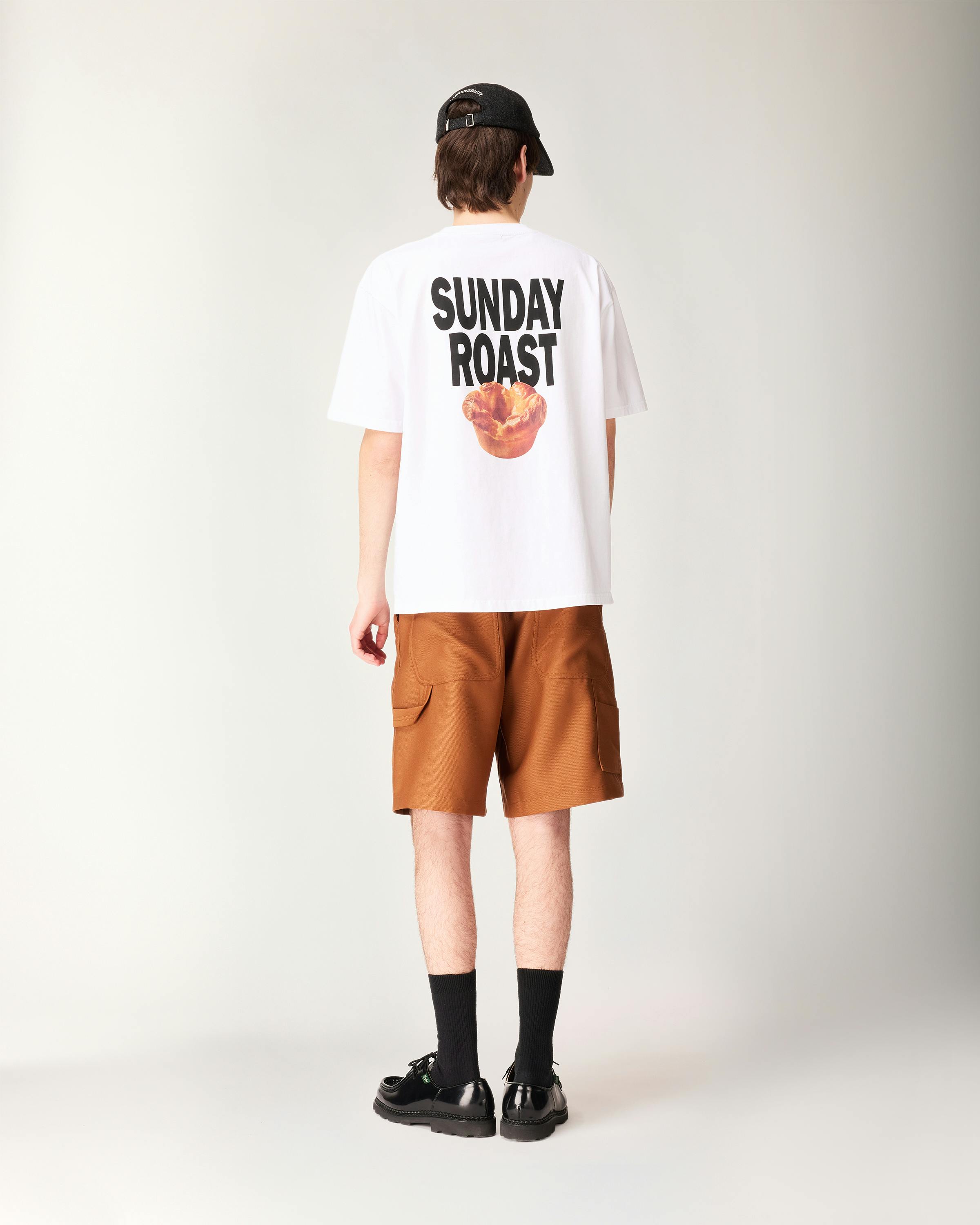 Highsnobiety – Sunday Roast T–Shirt - Tees - White - Image 4