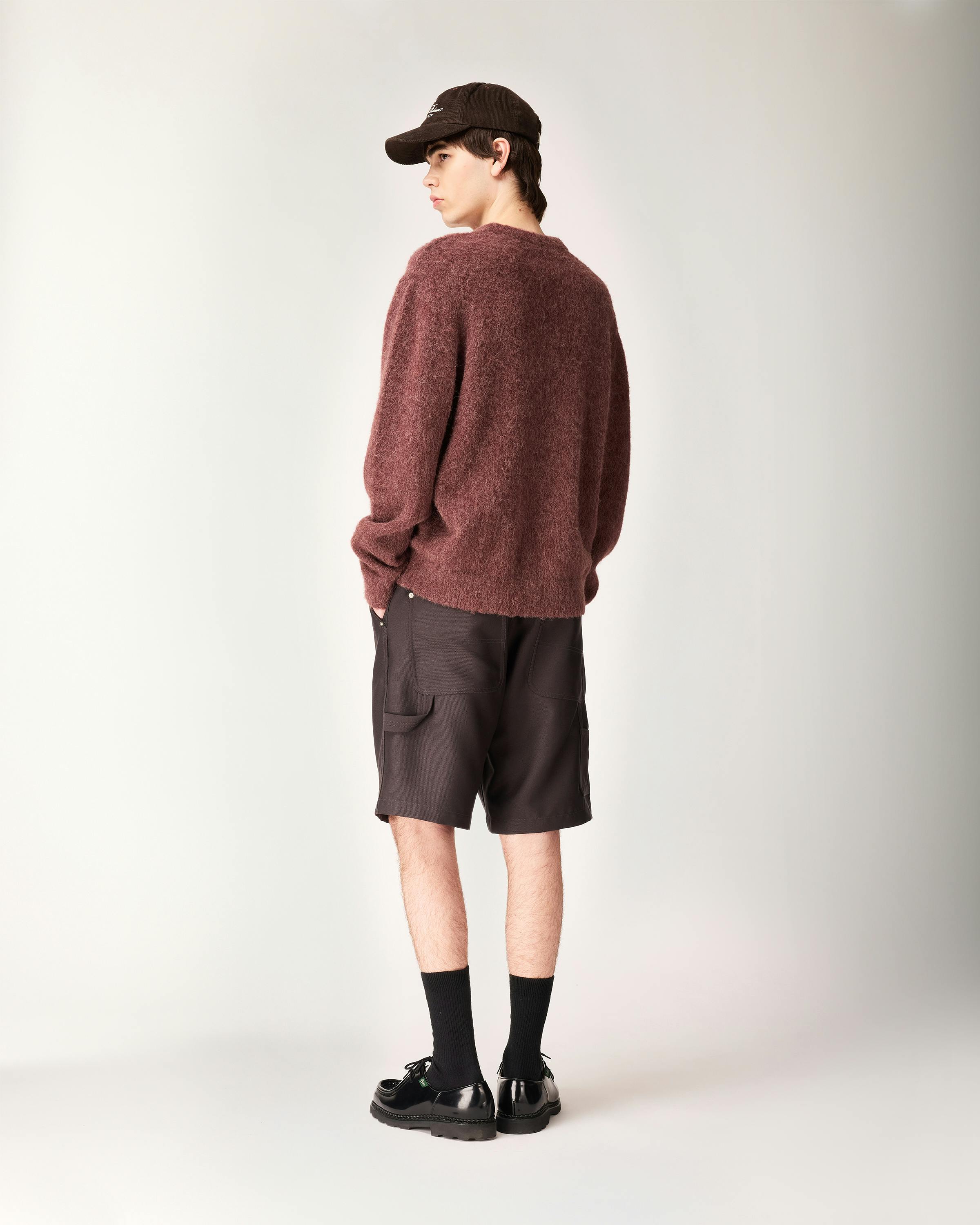 Chiltern Firehouse x Highsnobiety – Mohair Sweater - Crewnecks - Brown - Image 4