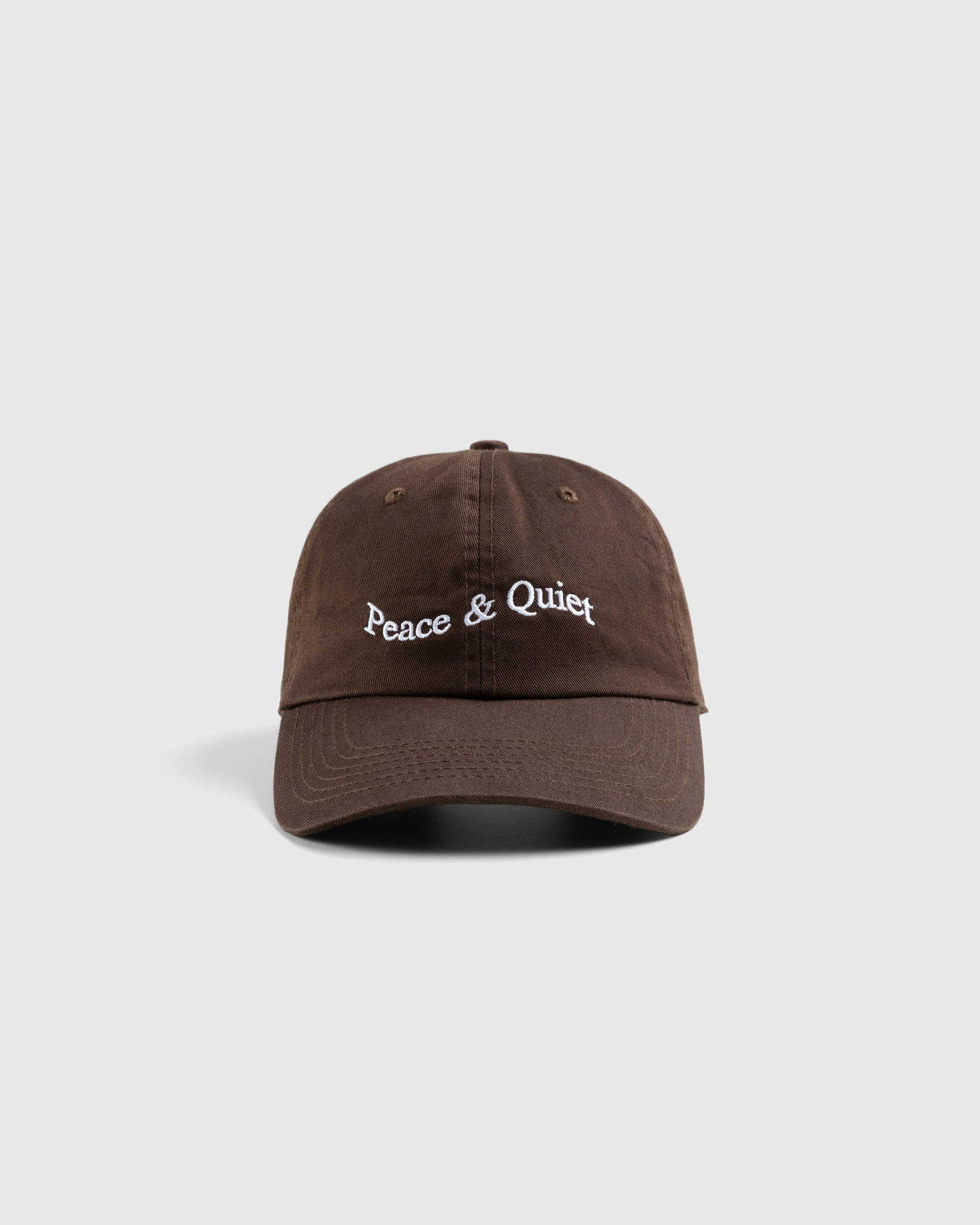 Museum of Peace & Quiet – Wordmark Dad Hat - Caps - Brown - Image 2