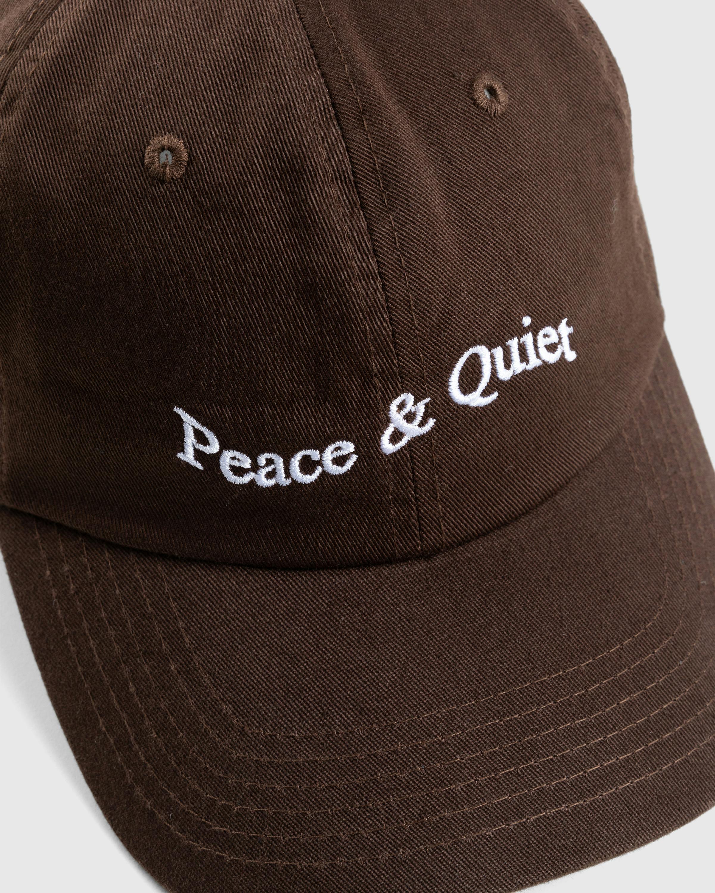 Museum of Peace & Quiet – Wordmark Dad Hat - Caps - Brown - Image 5