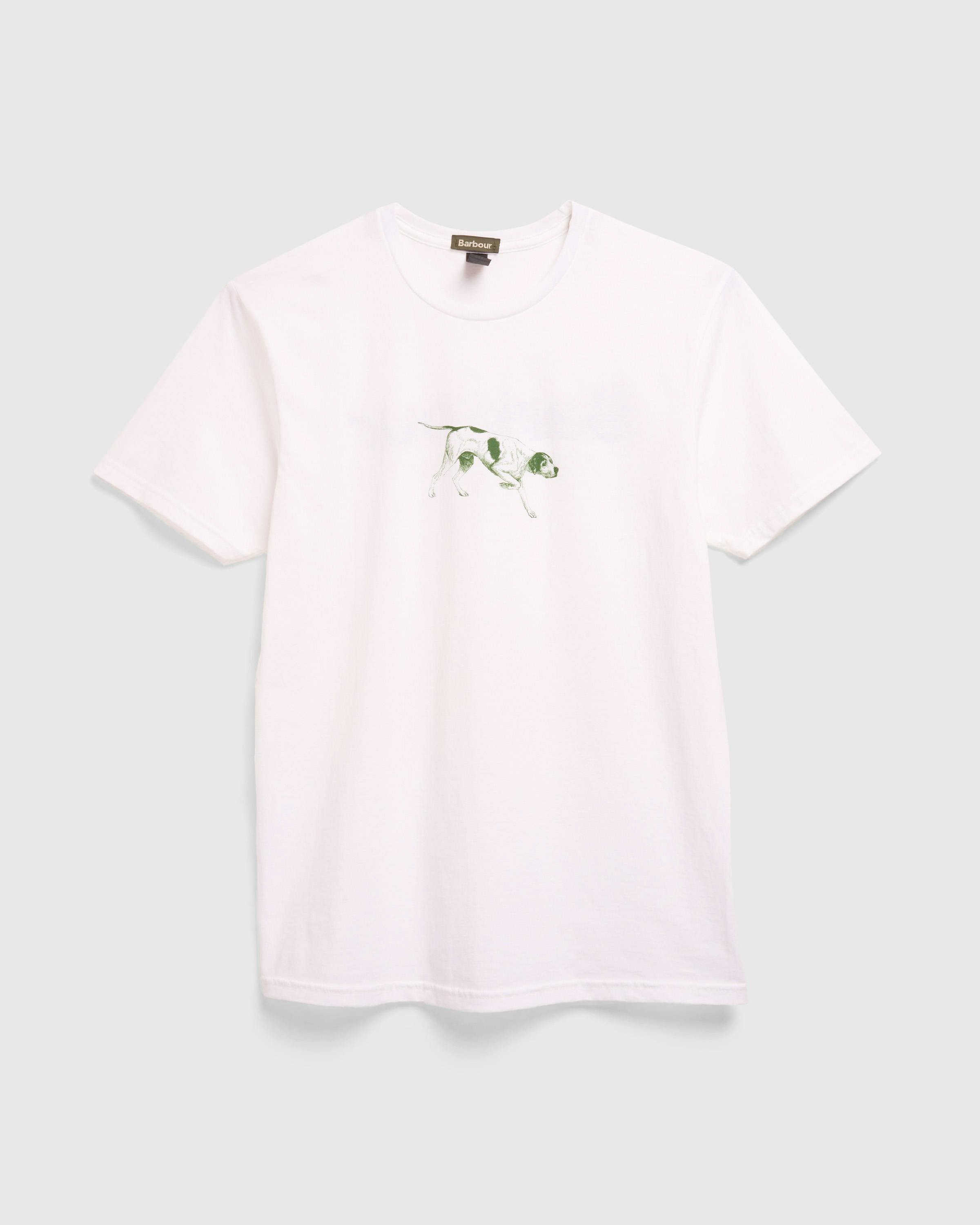 Barbour x Highsnobiety – Logo T-Shirt - Tees - White - Image 2