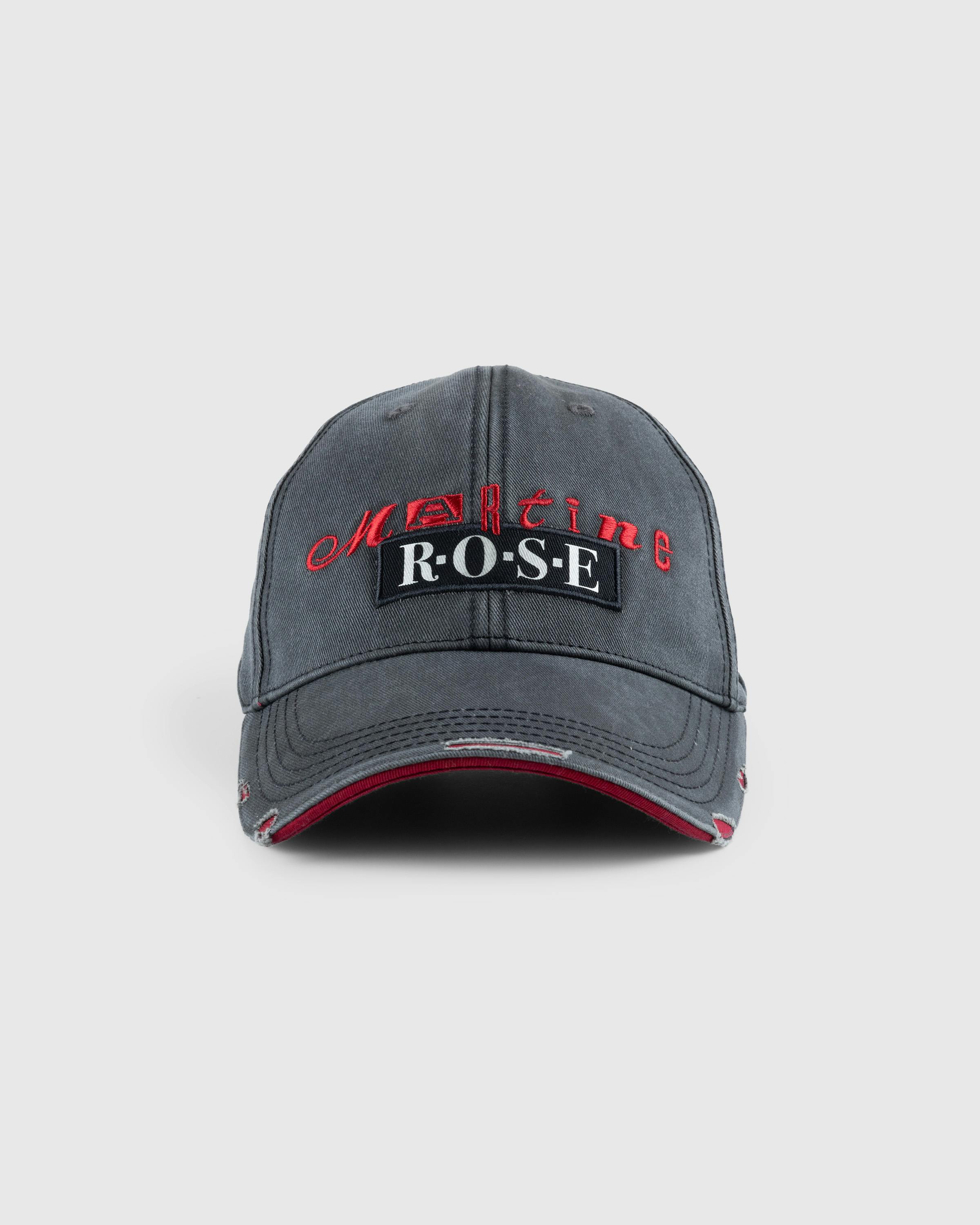 Martine Rose – Roll Back Cap - Caps - Grey - Image 2